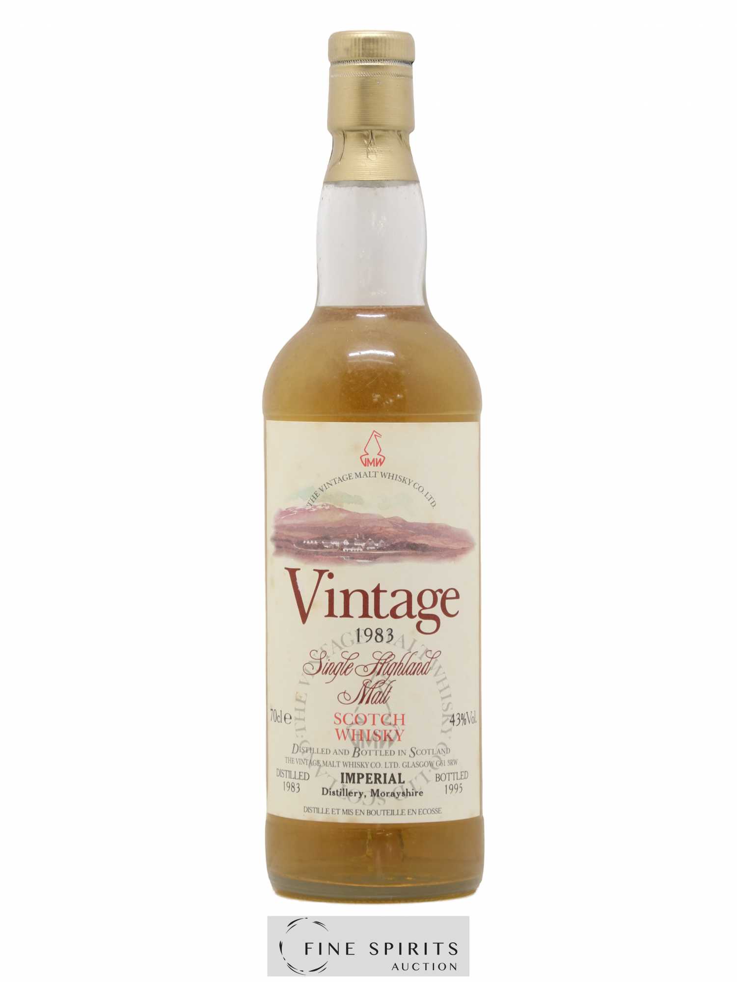 Imperial 1983 The Vintage Malt Whisky Co. Ltd. bottled 1995 - Lot de 1 bouteille - 1