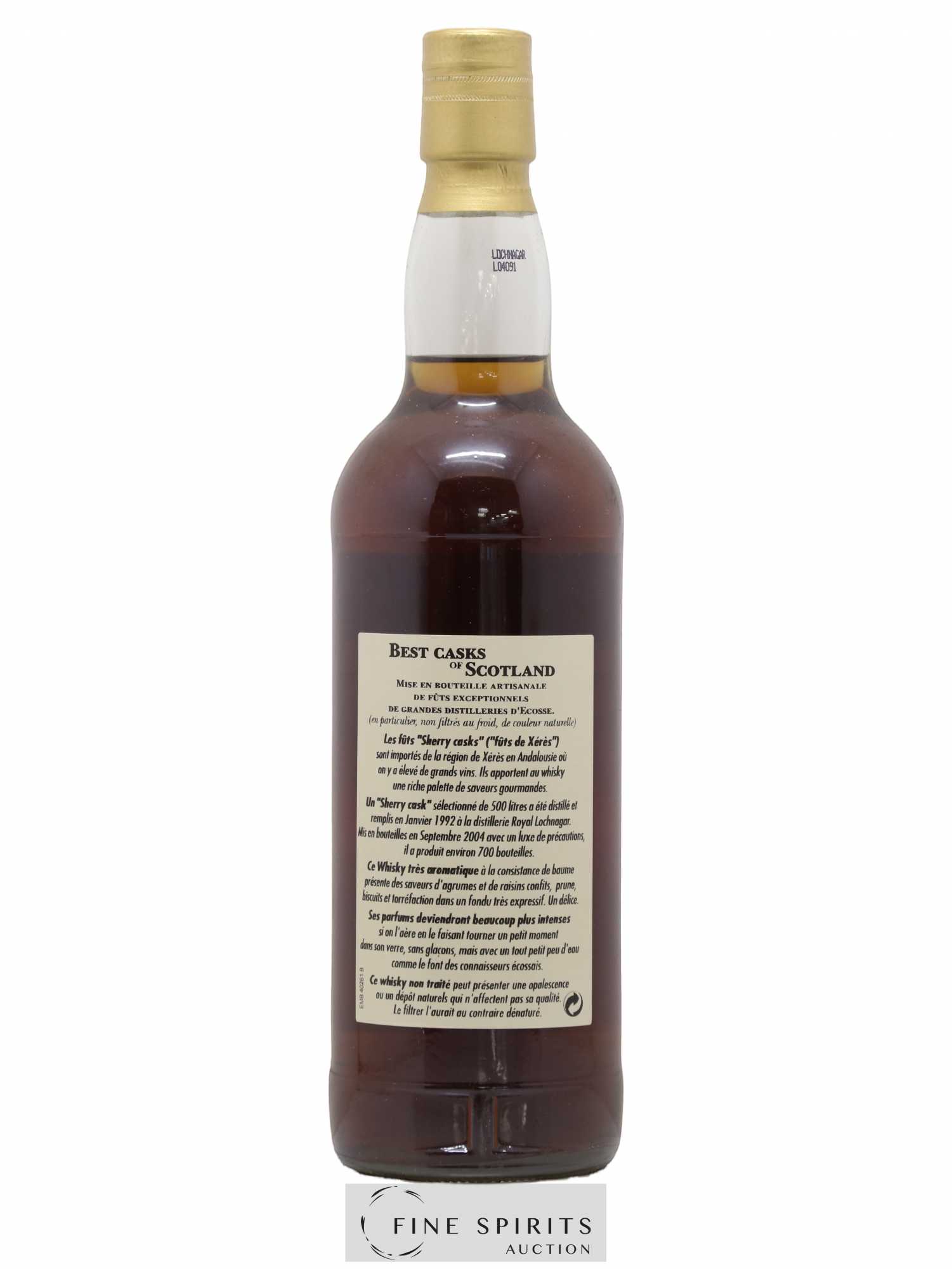 Royal Lochnagar 12 years 1992 Jean Boyer Sherry Casks Best Casks of Scotland - Lot de 1 bouteille - 2
