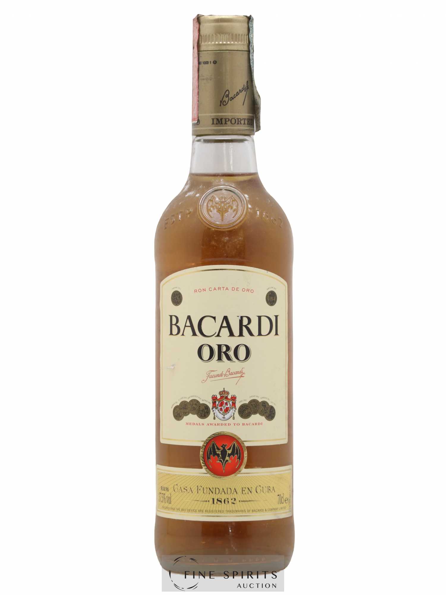 Bacardi Of. Oro - Posten von 1 Flasche - 0