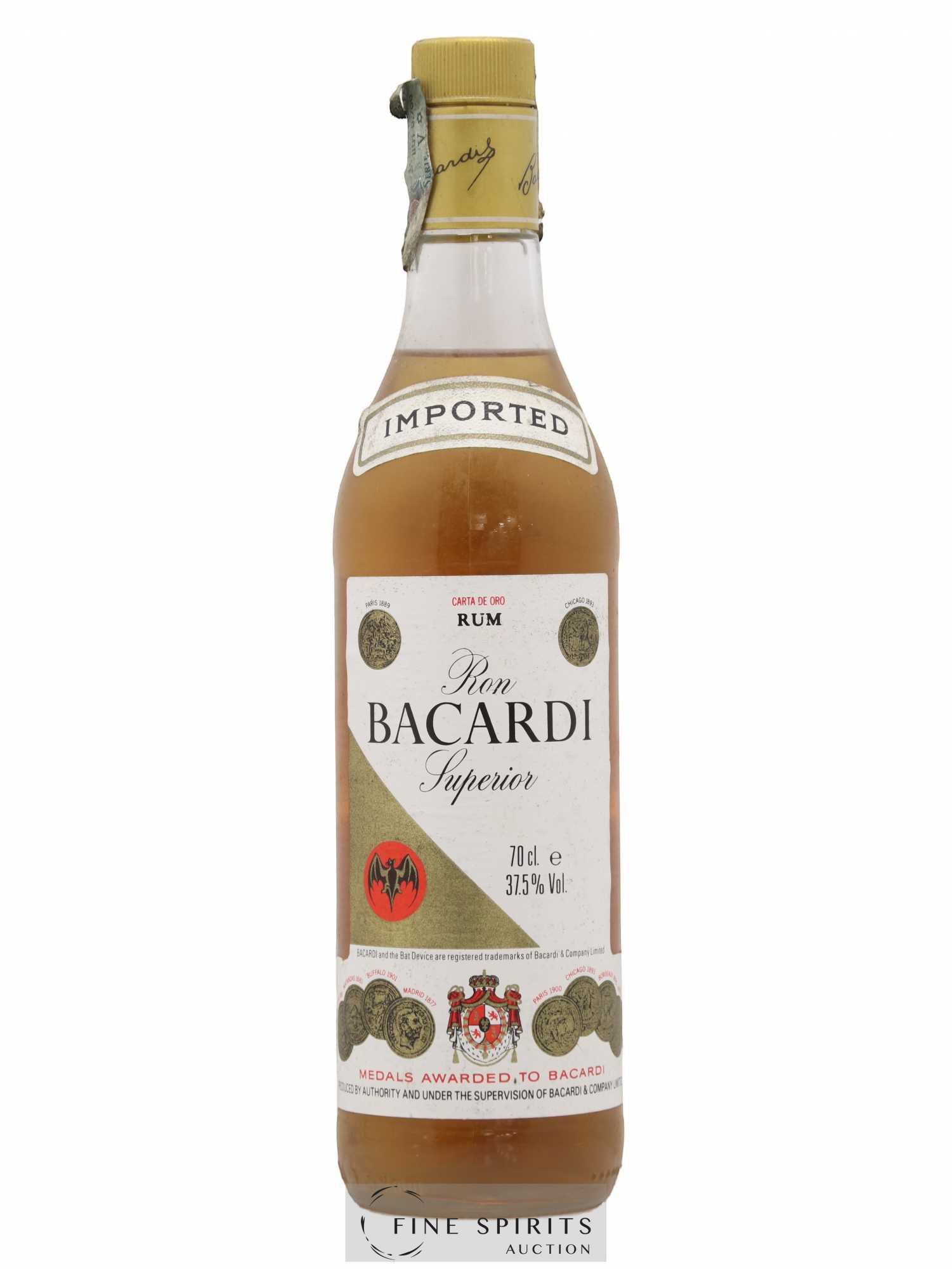 Bacardi Of. Superior - Posten von 1 Flasche - 0
