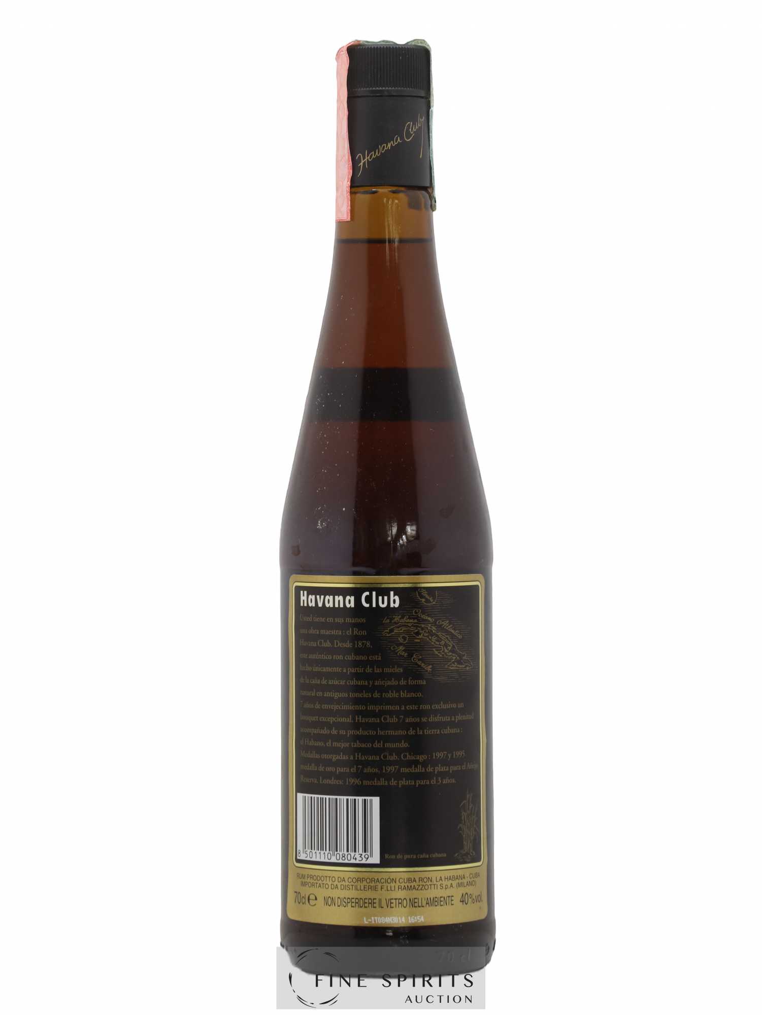 Havana Club 7 years Of. Anejo - Lot de 1 bouteille - 1
