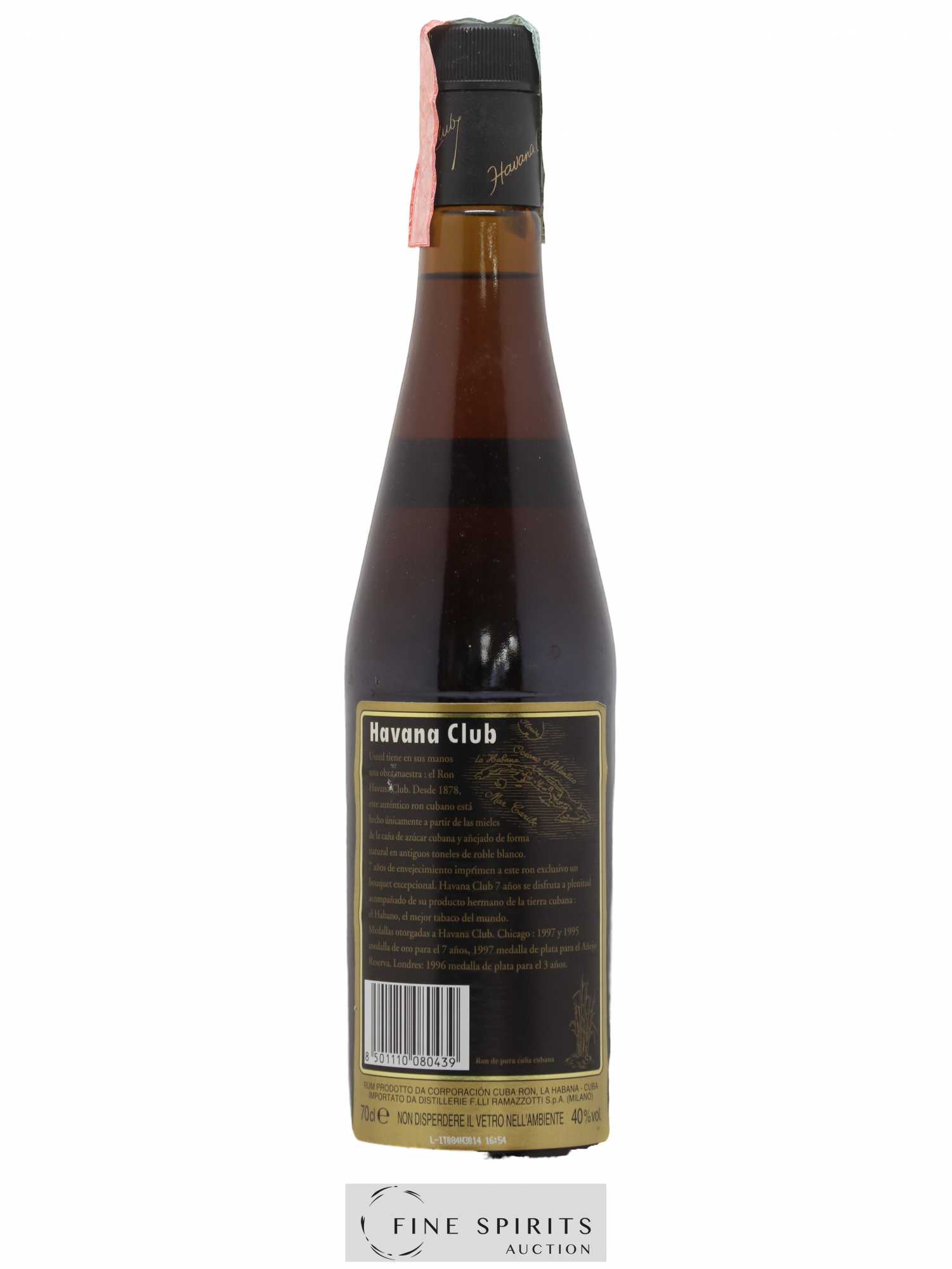 Havana Club 7 years Of. Anejo - Lot of 1 bottle - 1