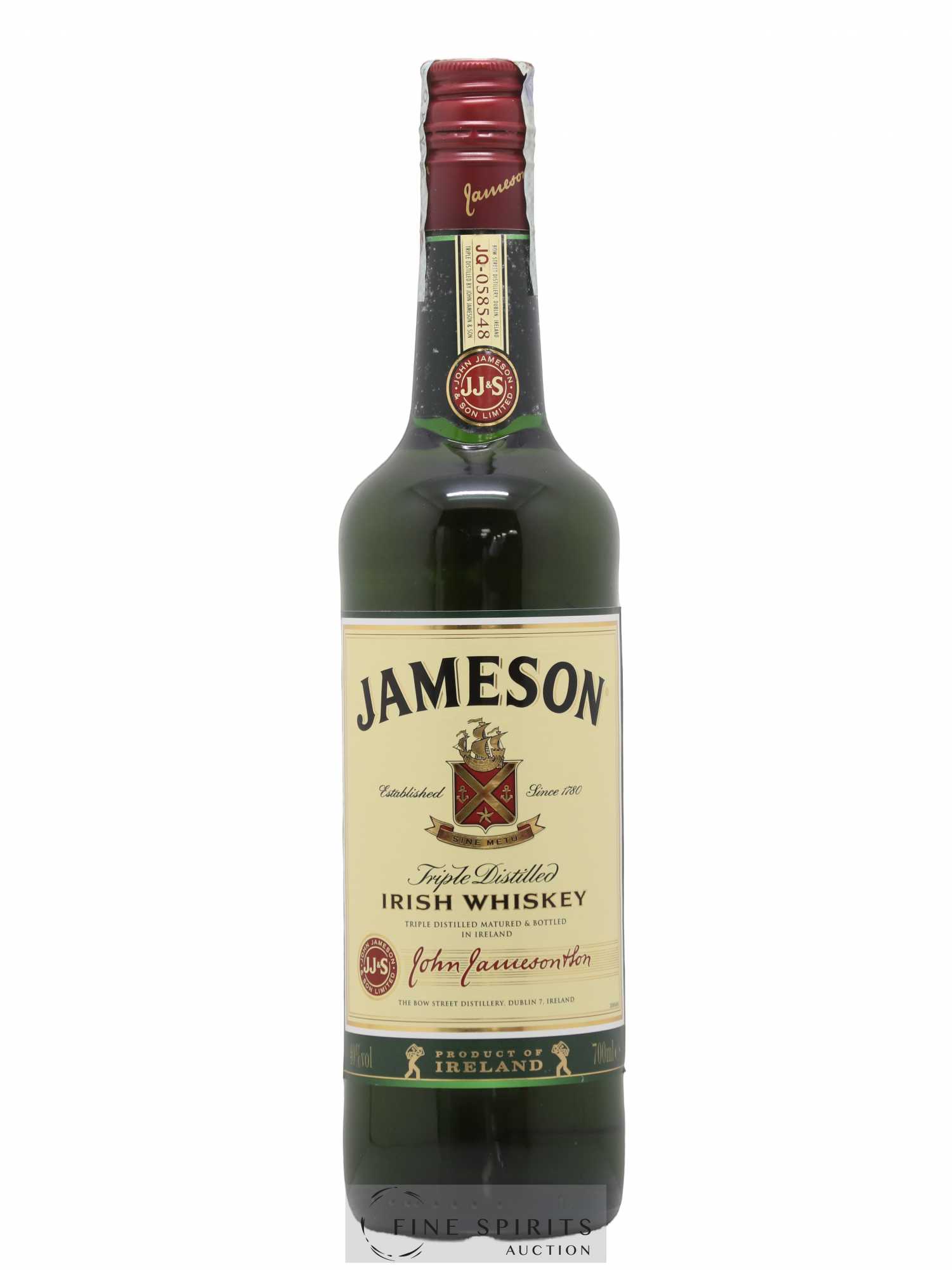 Jameson Of. Triple Distilled - Posten von 1 Flasche - 1