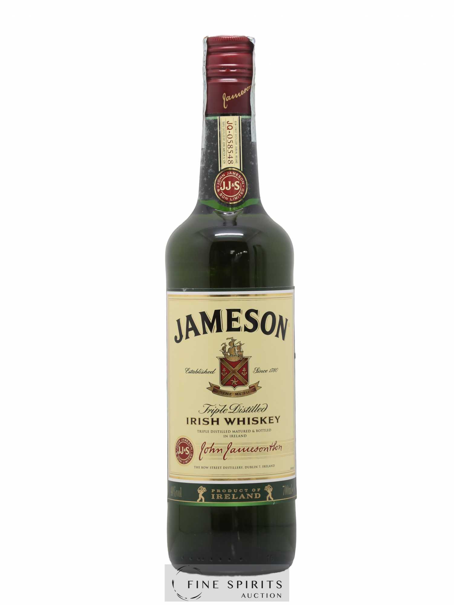 Jameson Of. Triple Distilled - Posten von 1 Flasche - 1
