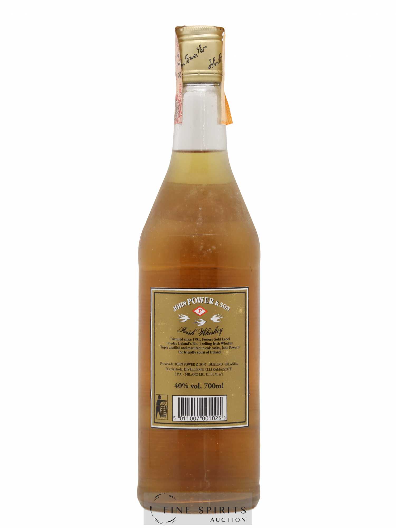 John Power & Son Of. Gold Label Ramazzotti Import - Lot of 1 bottle - 1