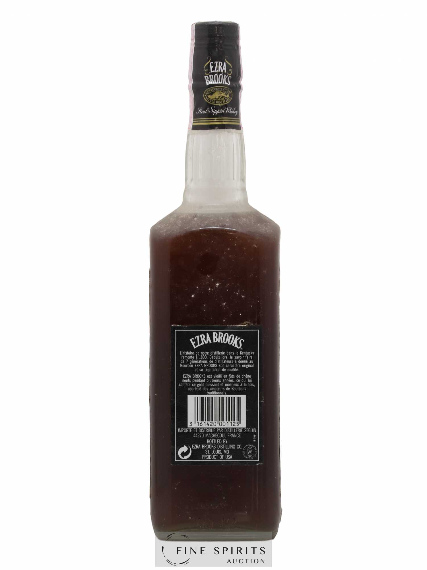 Ezra Brooks Of. Sour Mash - Lot de 1 bouteille - 1