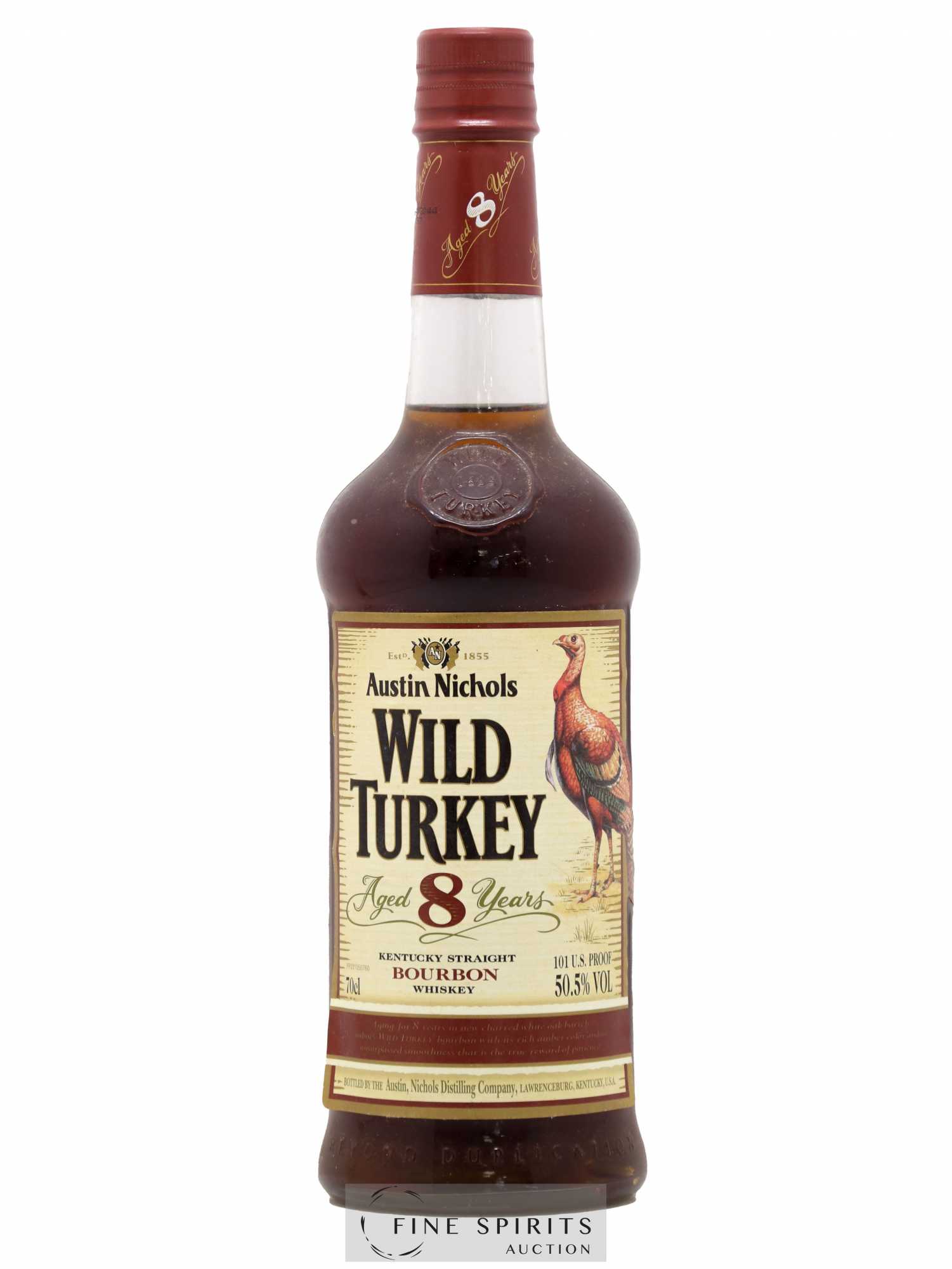 Wild Turkey 8 years Of. Austin Nichols - Lot de 1 bouteille - 2