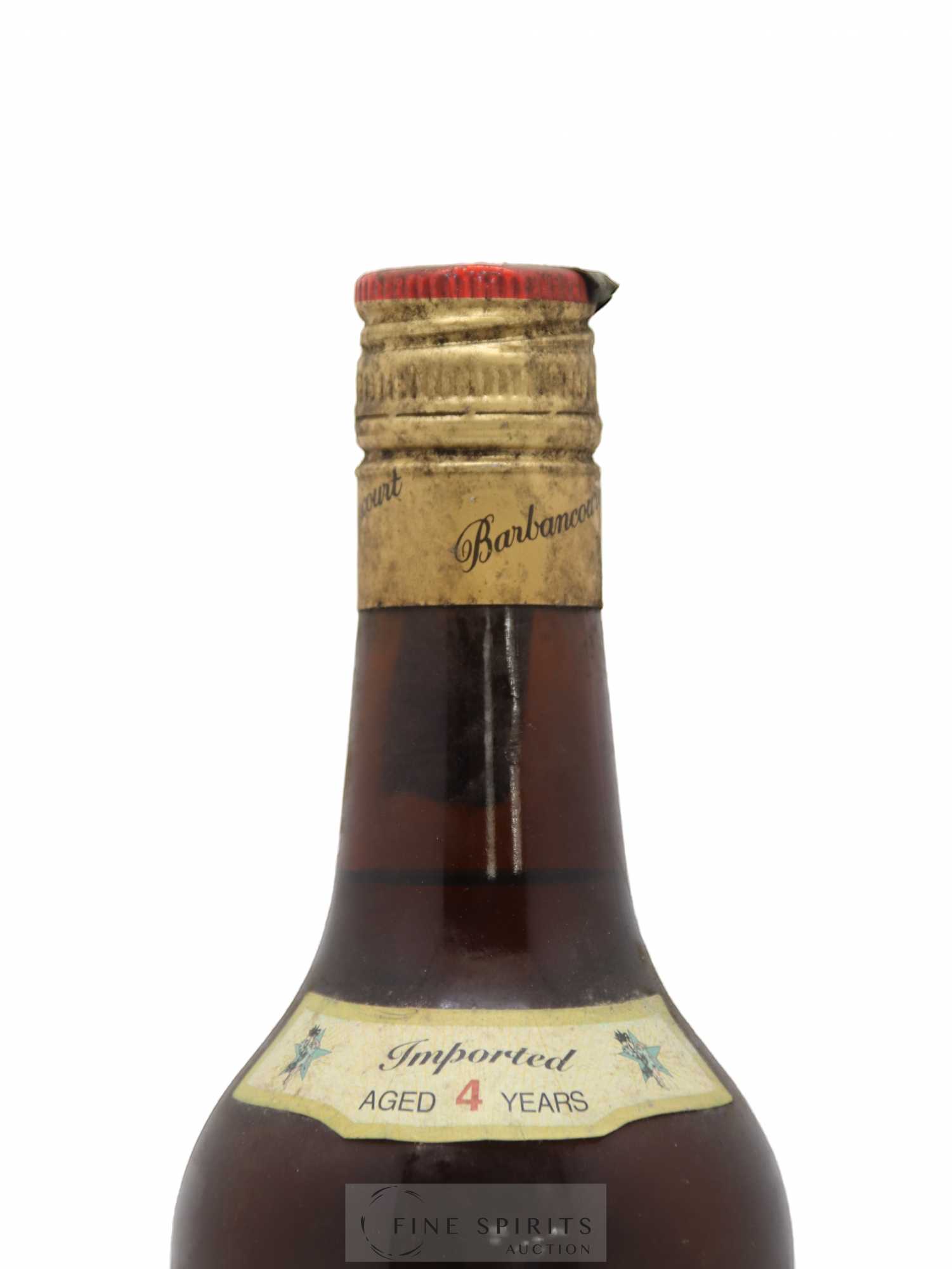 Barbancourt 4 years Of. Aged in Oak 3 étoiles - Lot de 1 bouteille - 1