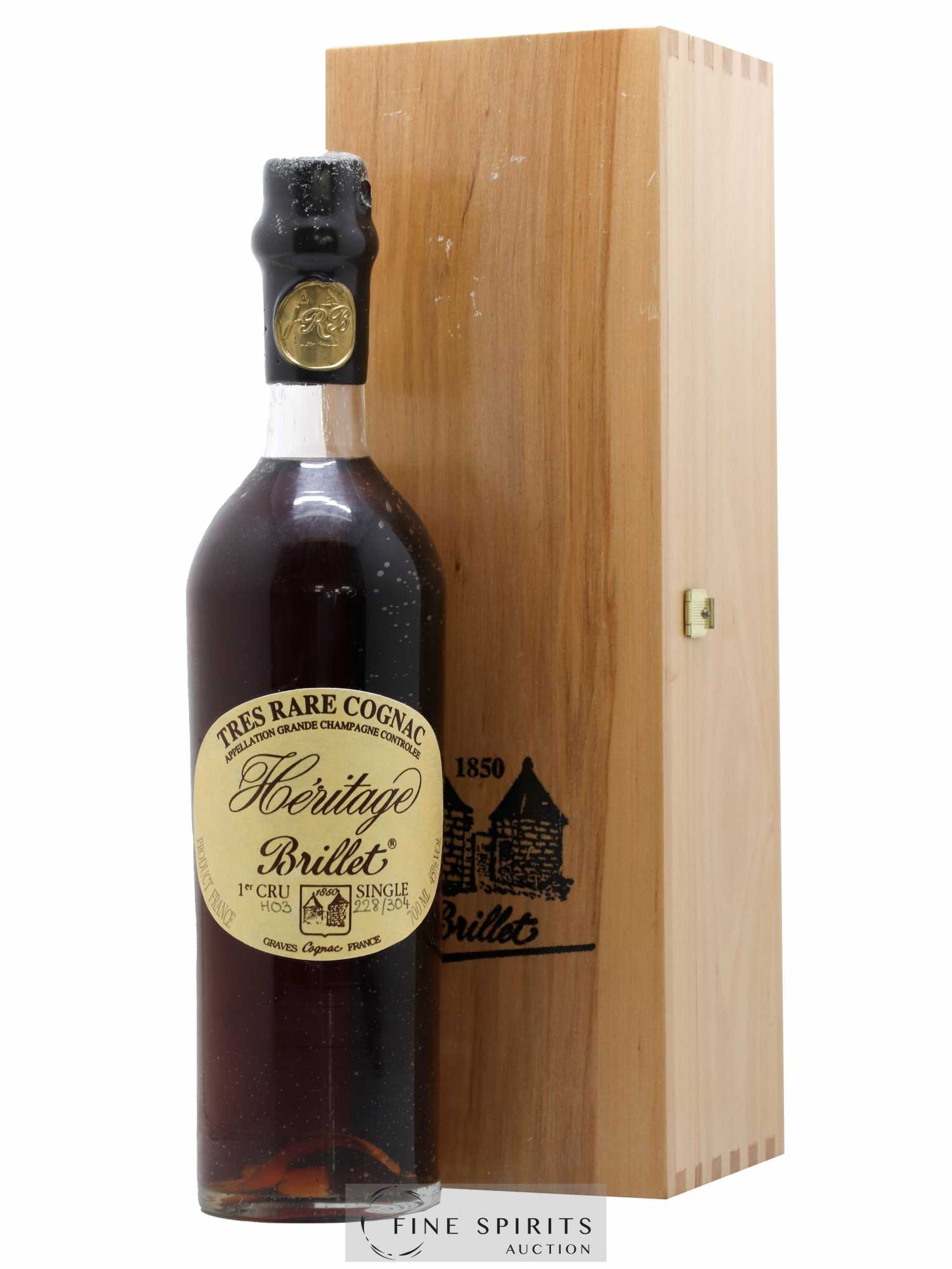 Brillet Of. Héritage H03 - One of 304 1er Cru Très Rare - Lot of 1 bottle - 2