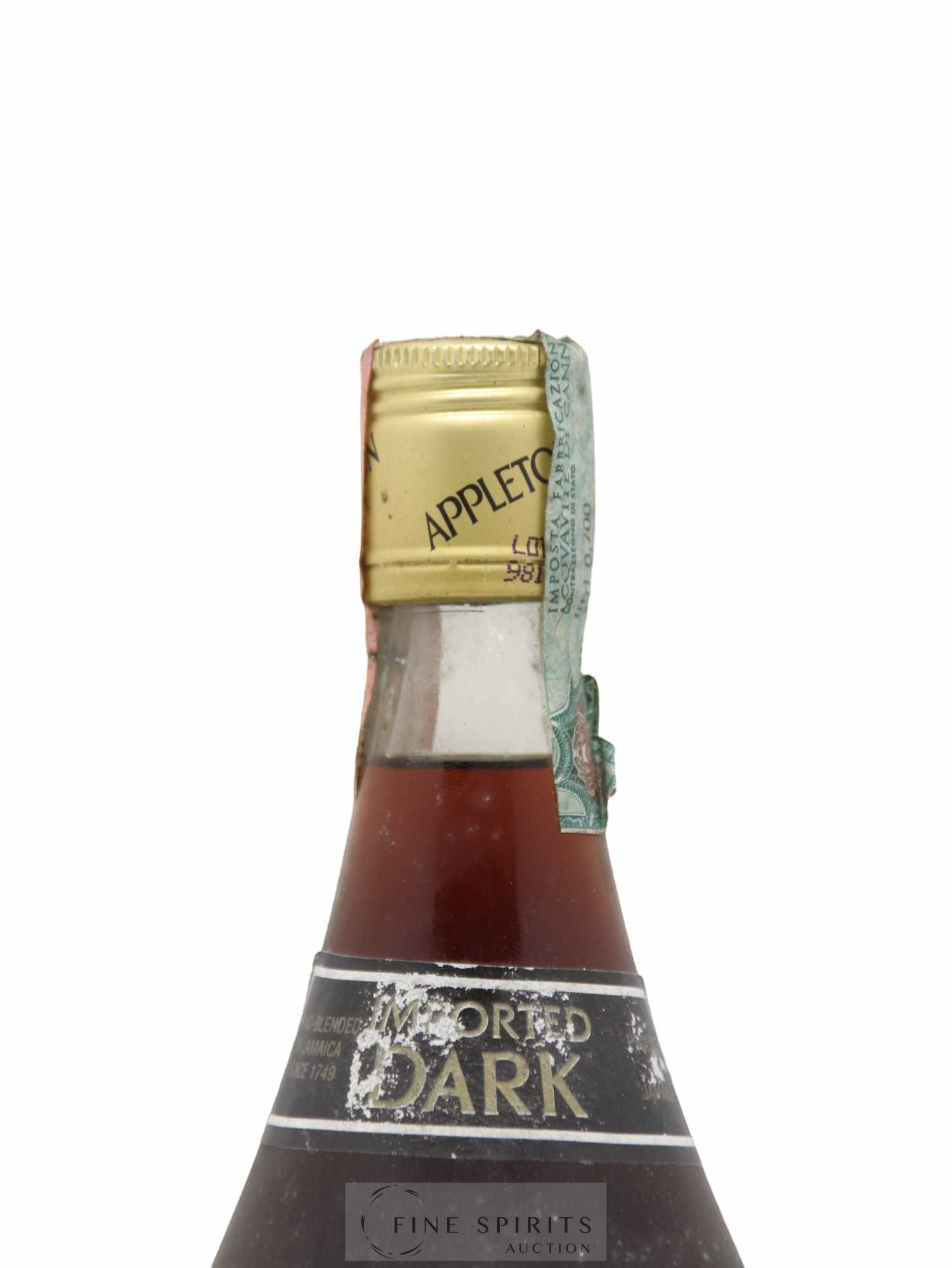 Appleton Of. Dark - Lot of 1 bottle - 2