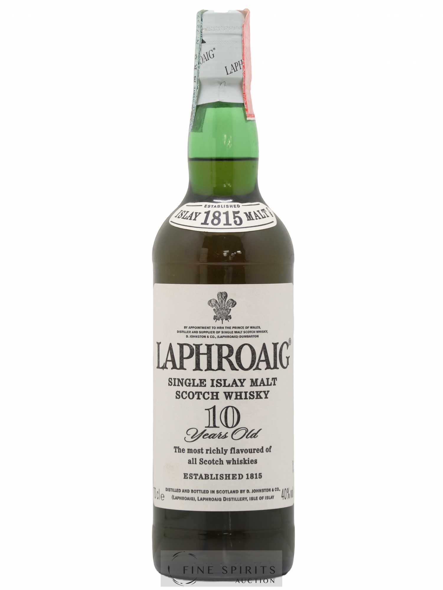 Laphroaig 10 years Of. Wine Italie S.P.A. - Lot de 1 bouteille - 1