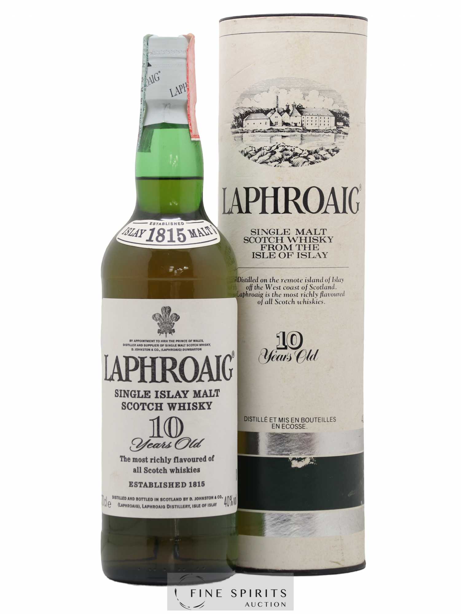Laphroaig 10 years Of. Wine Italie S.P.A. - Lot de 1 bouteille - 0