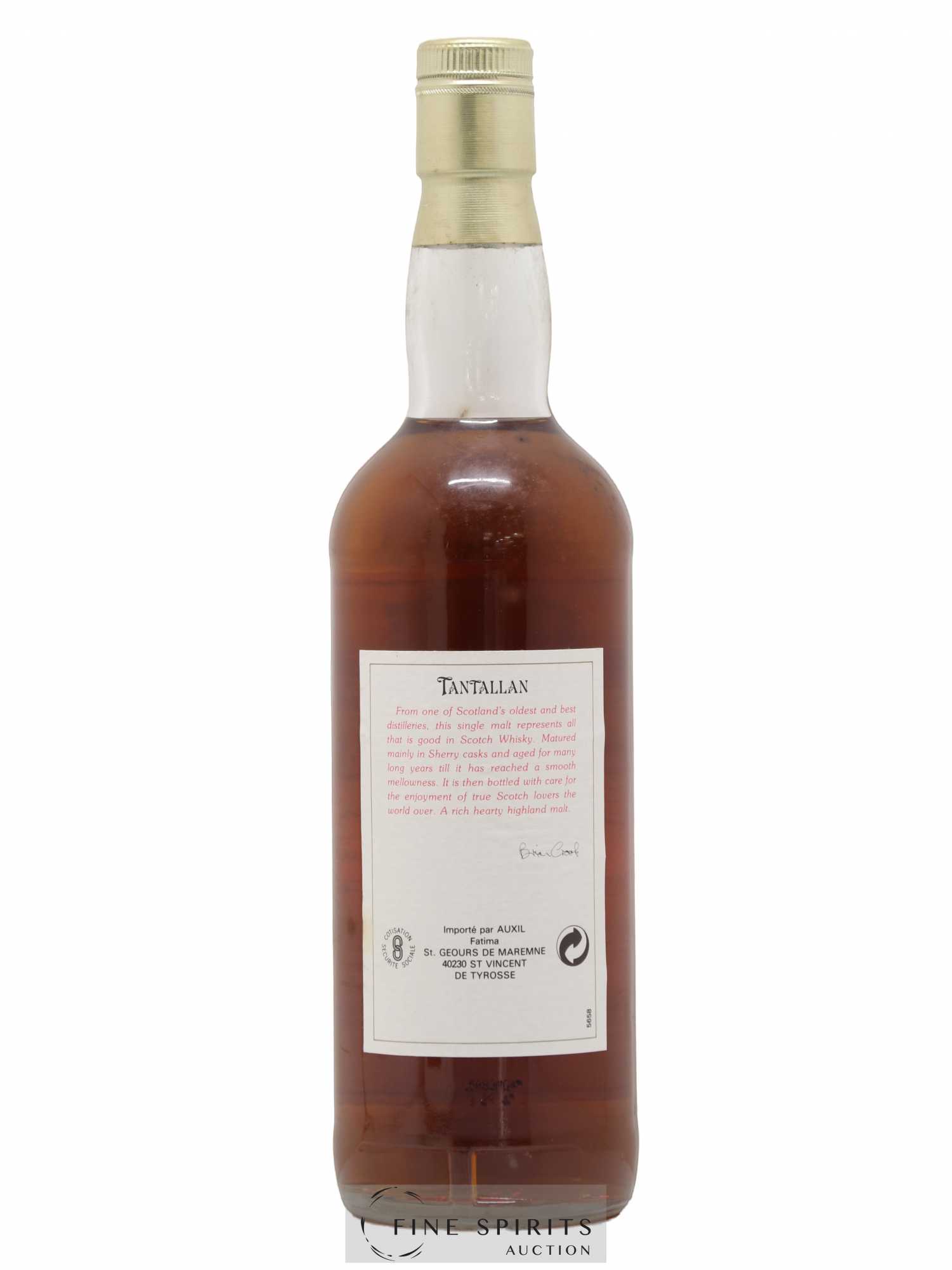 Tantallan 10 years The Vintage Malt Whisky Co. Ltd. - Lot de 1 bouteille - 2