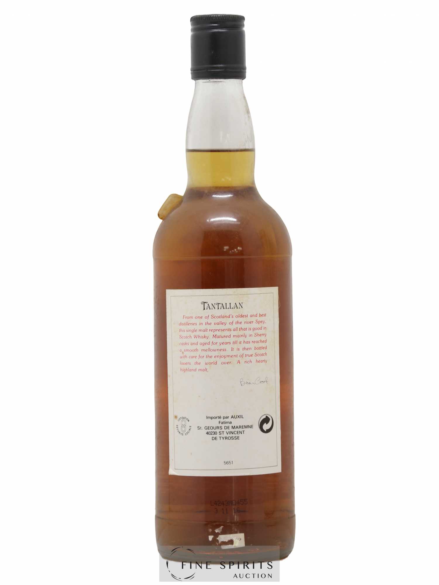 Tantallan 1980 The Vintage Malt Whisky Co. Ltd. bottled 1994 - Lot de 1 bouteille - 2