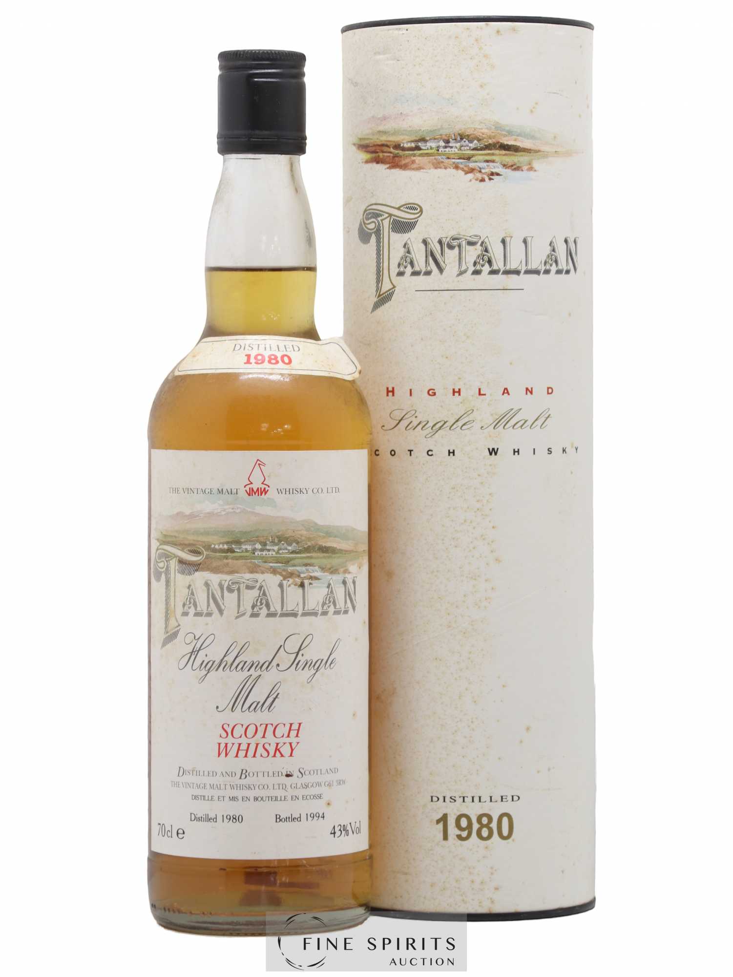Tantallan 1980 The Vintage Malt Whisky Co. Ltd. bottled 1994 - Lot de 1 bouteille - 0