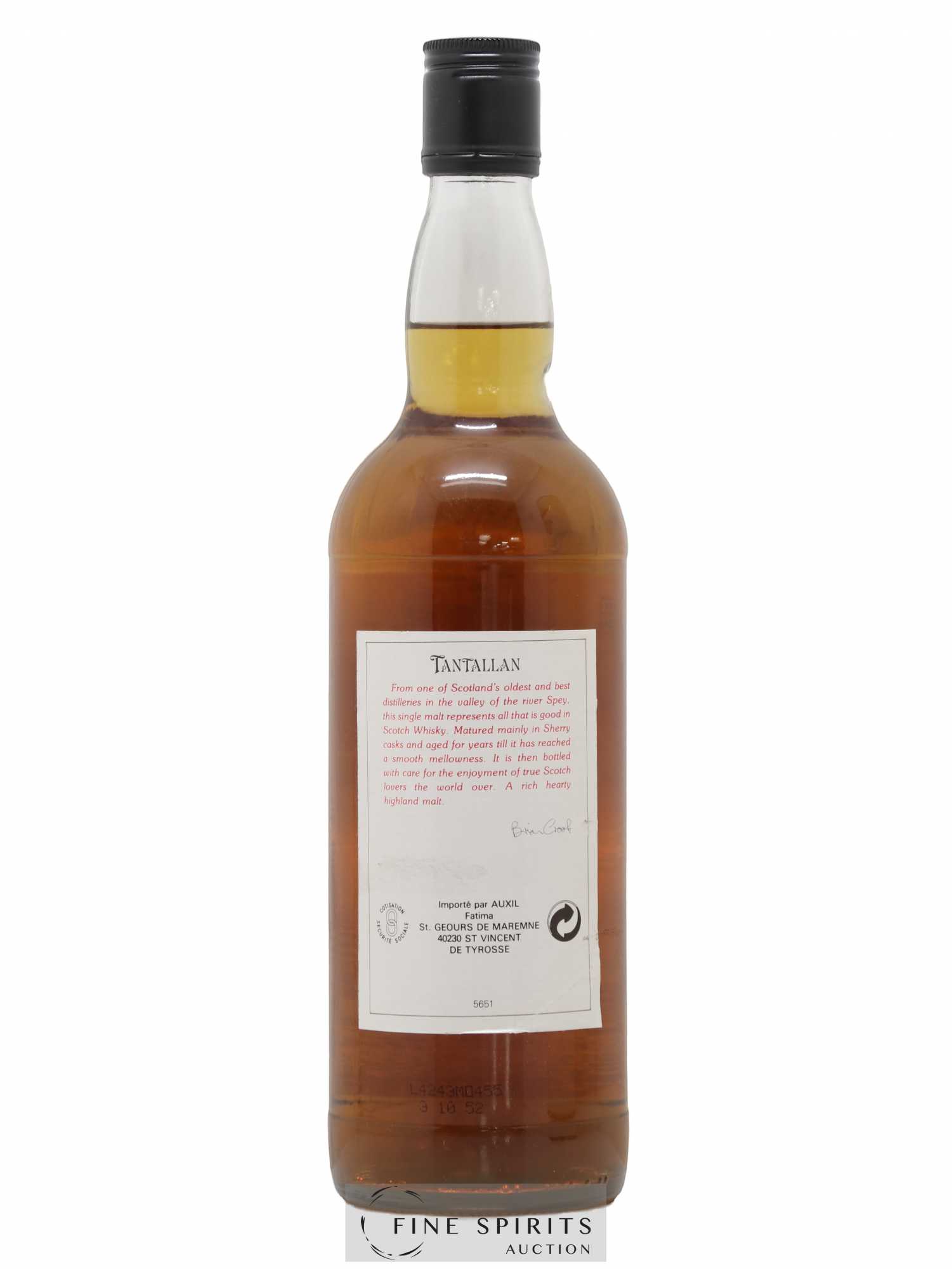Tantallan 1980 The Vintage Malt Whisky Co. Ltd. bottled 1994 - Lot de 1 bouteille - 2