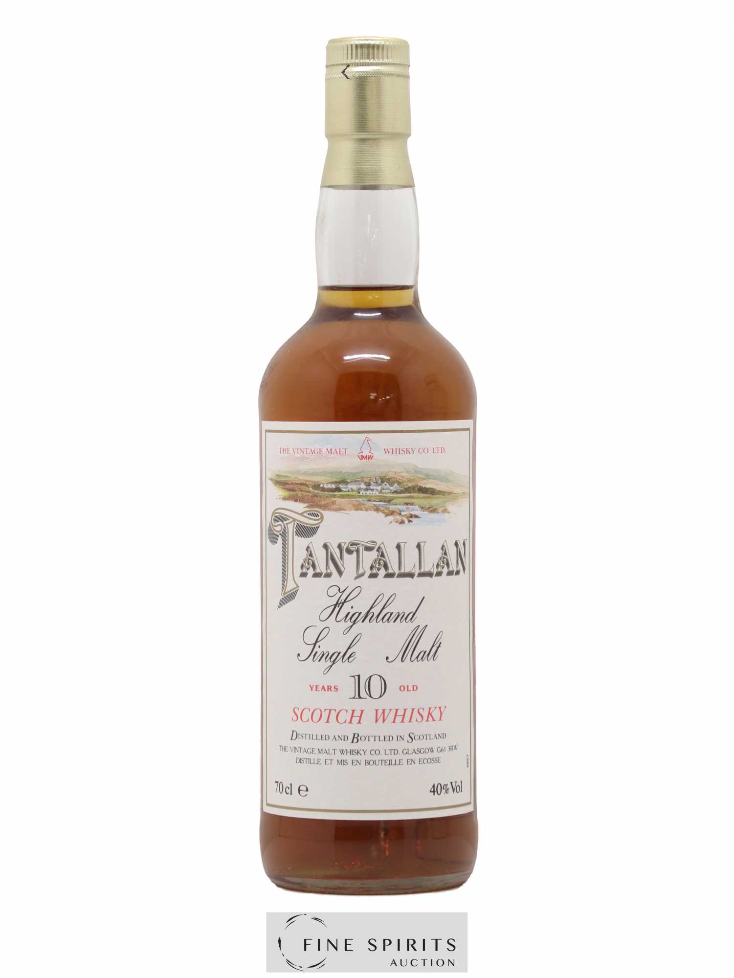 Tantallan 10 years The Vintage Malt Whisky Co. Ltd. - Lot de 1 bouteille - 1