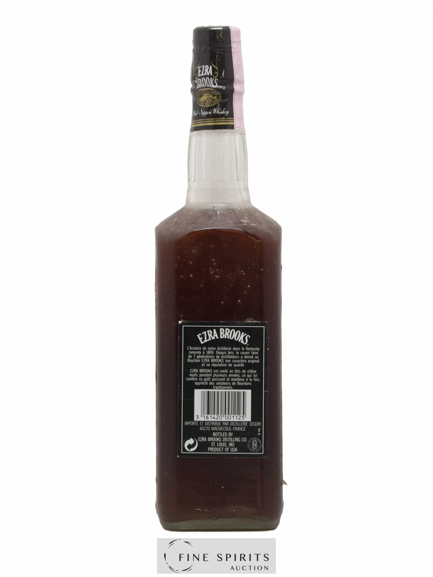 Ezra Brooks Of. Sour Mash - Lot de 1 bouteille - 1