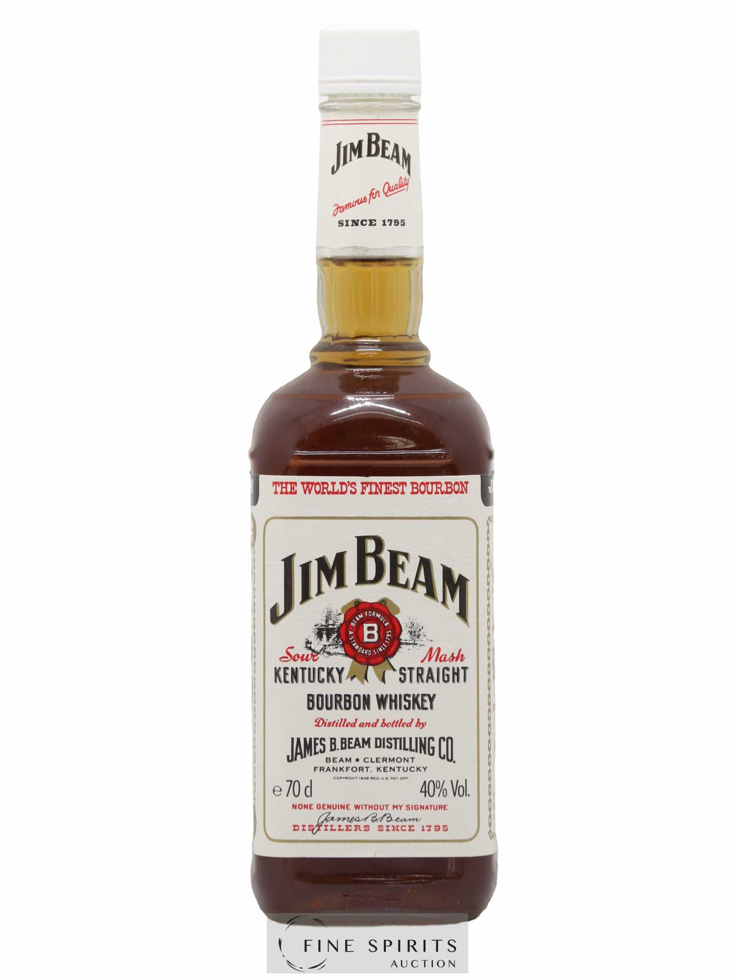 Jim Beam Of. Sour Mash (senza prezzo di riserva) - Lotto di 1 bottiglia - 1