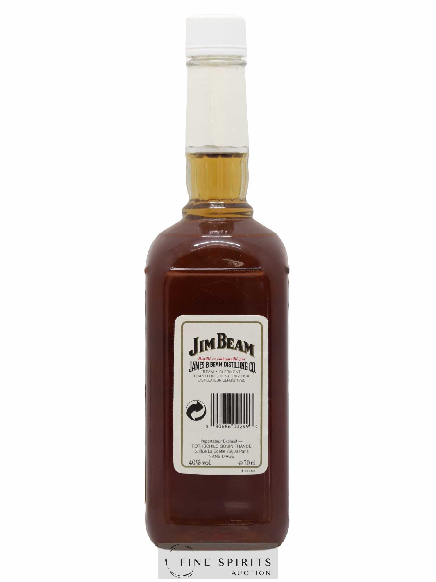Jim Beam Of. Sour Mash (senza prezzo di riserva) - Lotto di 1 bottiglia - 2