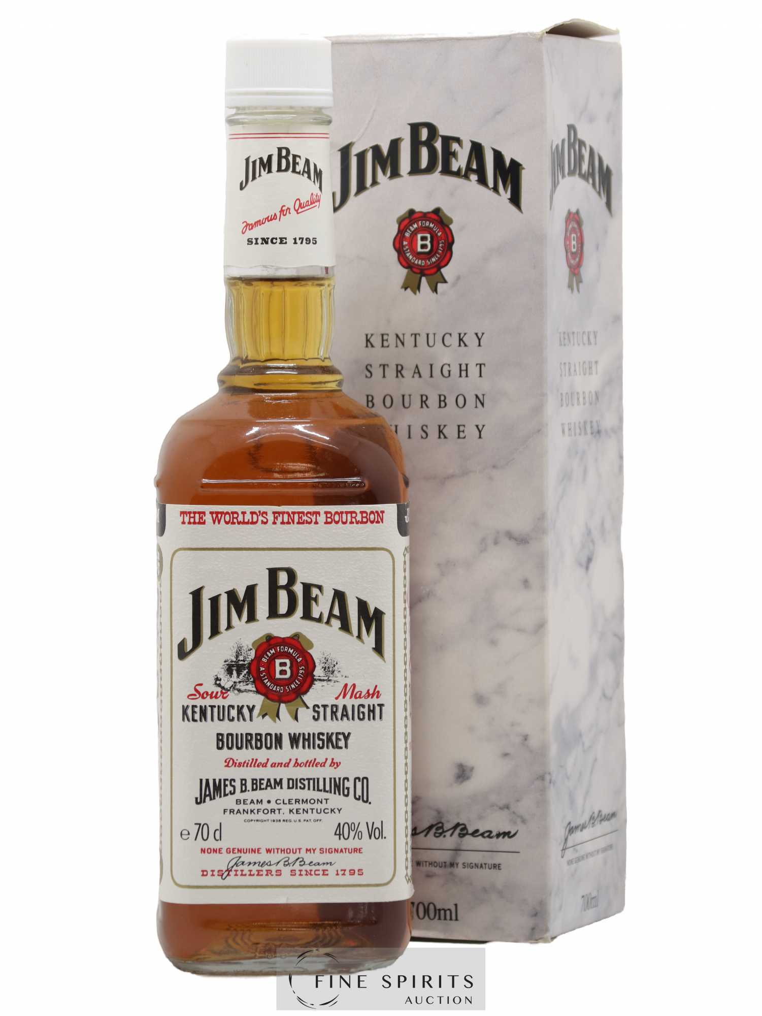 Jim Beam Of. Sour Mash (senza prezzo di riserva) - Lotto di 1 bottiglia - 0