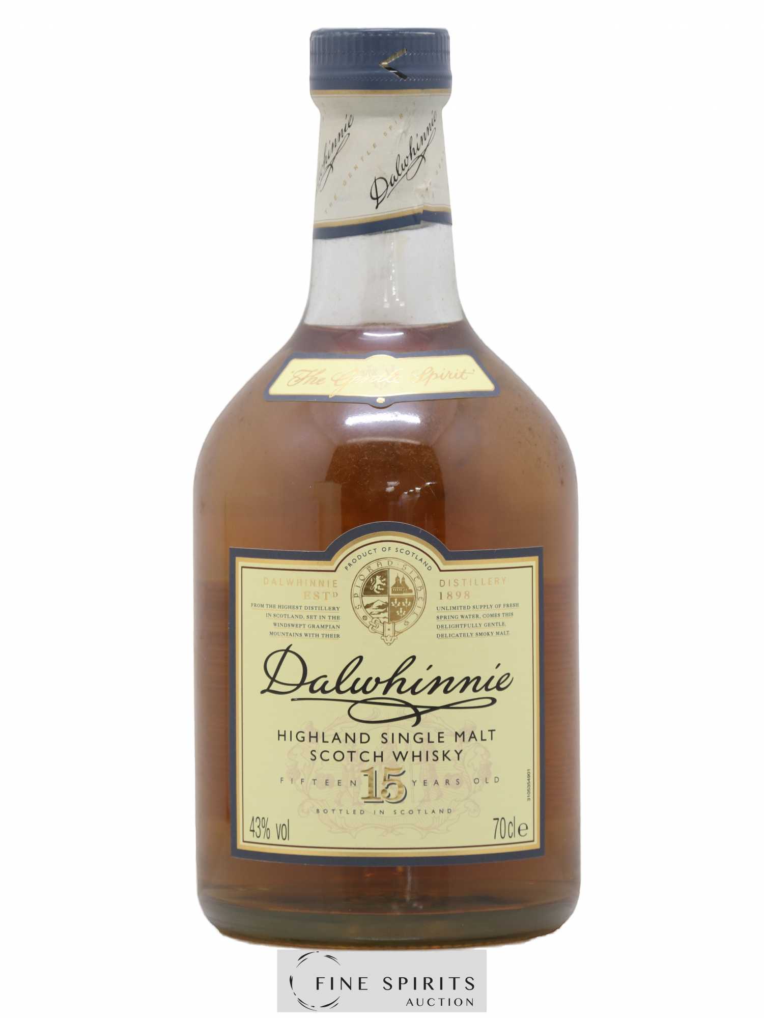 Dalwhinnie 15 years Of. - Lot of 1 bottle - 1