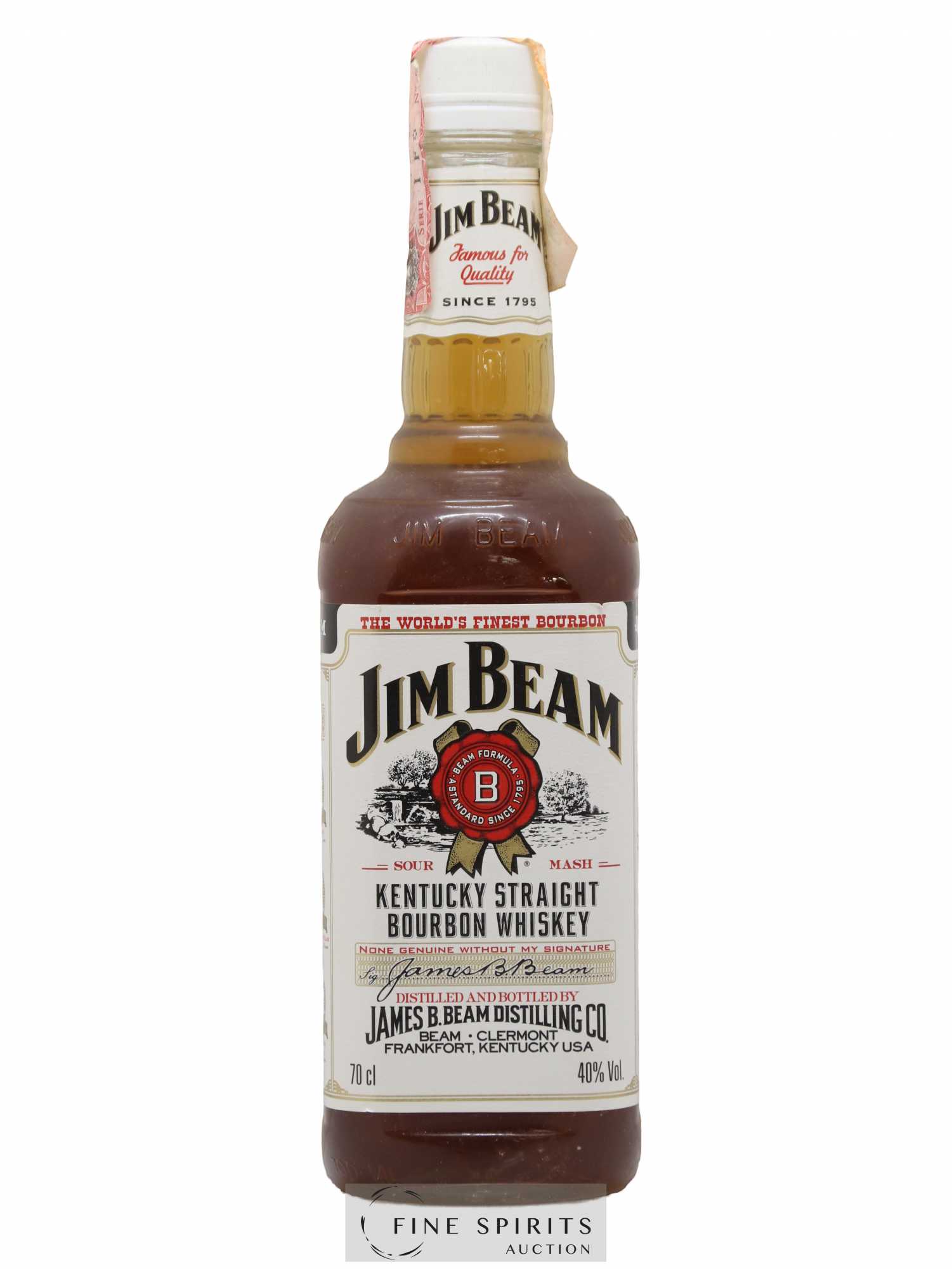 Jim Beam Of. Sour Mash (no reserve) - Lot of 1 bottle - 0