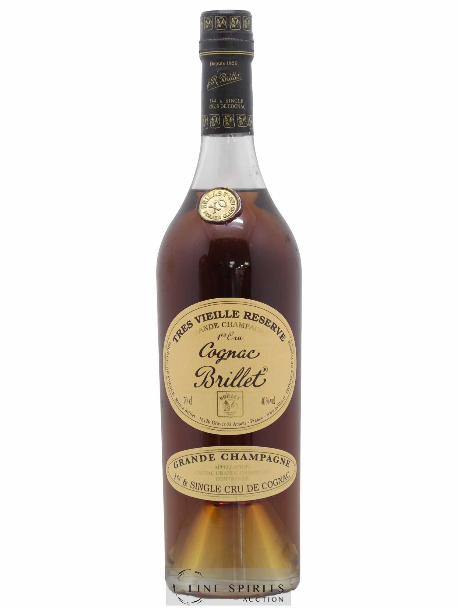 Brillet Of. XO - Très Vieille Reserve 1er & Single Cru - Lot of 1 bottle - 1