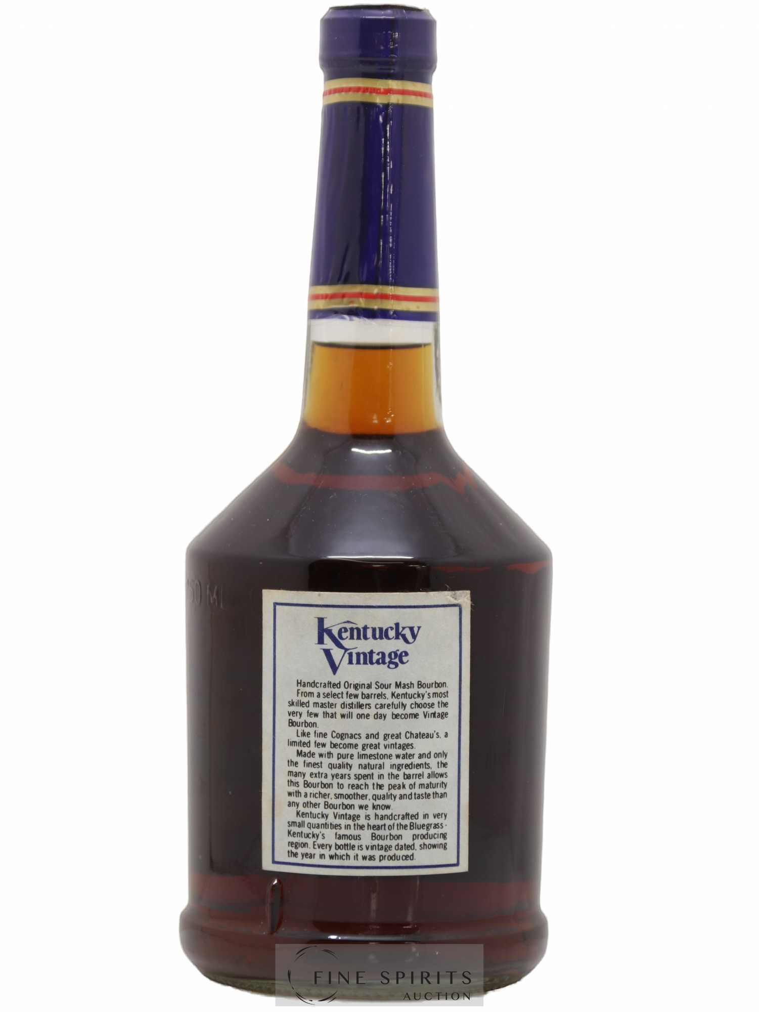 Kentucky Vintage 1976 Of. Original Sour Mash - Lot de 1 bouteille - 2