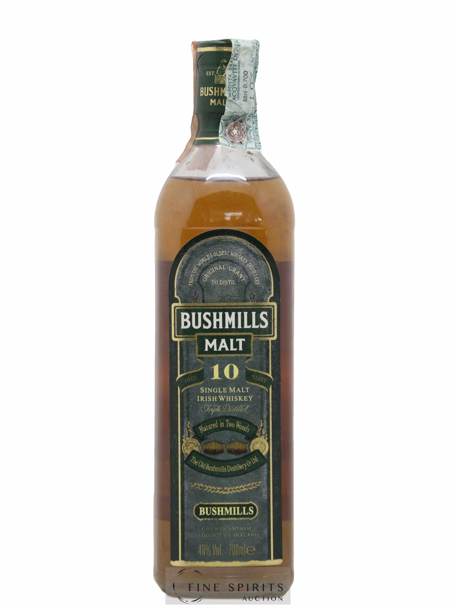 Bushmills 10 years Of. Triple Distilled - Lot de 1 bouteille - 1