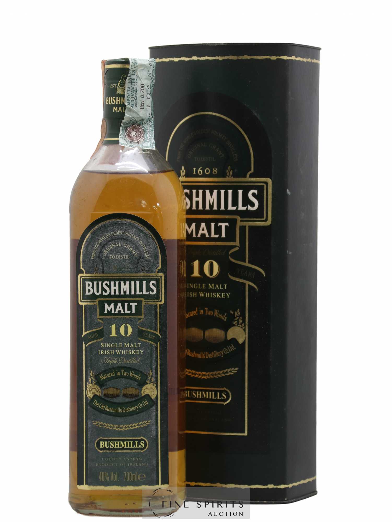 Bushmills 10 years Of. Triple Distilled - Lot de 1 bouteille - 0
