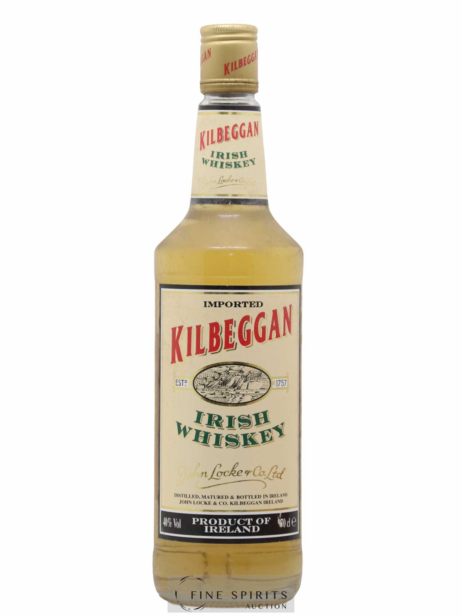 Kilbeggan Of. - Posten von 1 Flasche - 0
