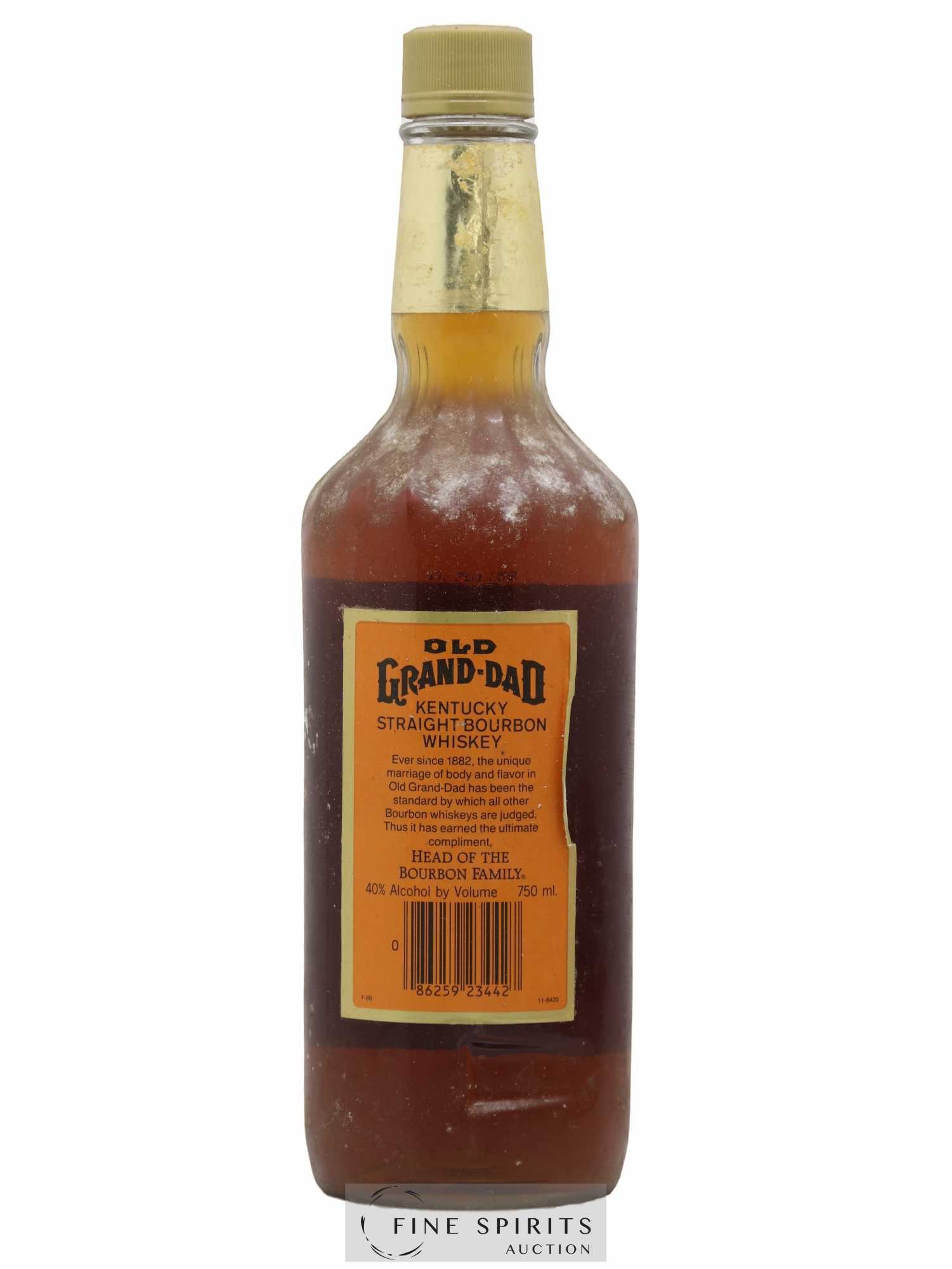 Old Grand Dad Of. Gouin Import Head of the Bourbon Family (no reserve) - Lot of 1 bottle - 1