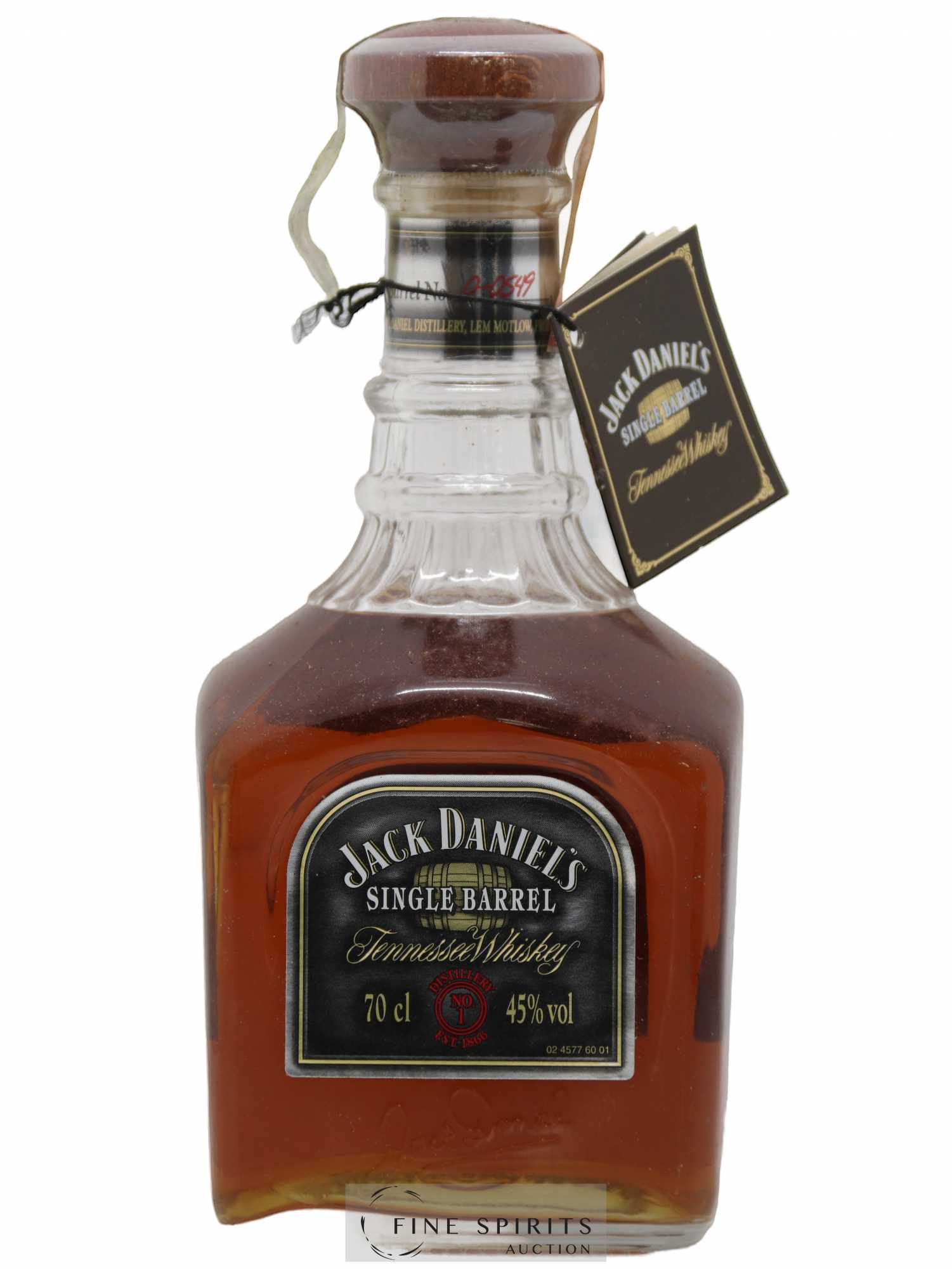 Jack Daniel's Of. Distillery n°1 Single Barrel - Lot de 1 bouteille - 1