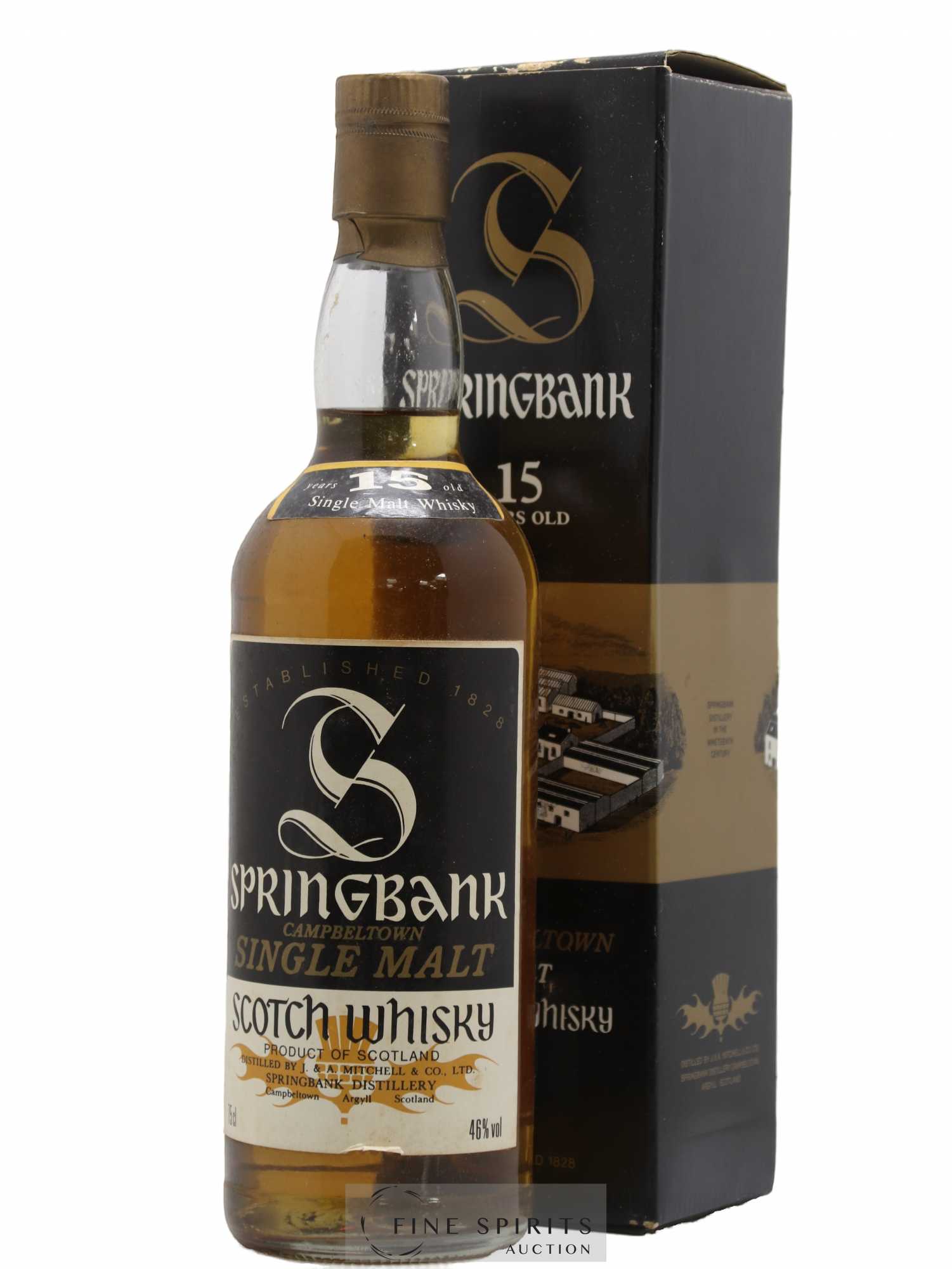 Springbank 15 years Of. Parchment Label - Posten von 1 Flasche - 0