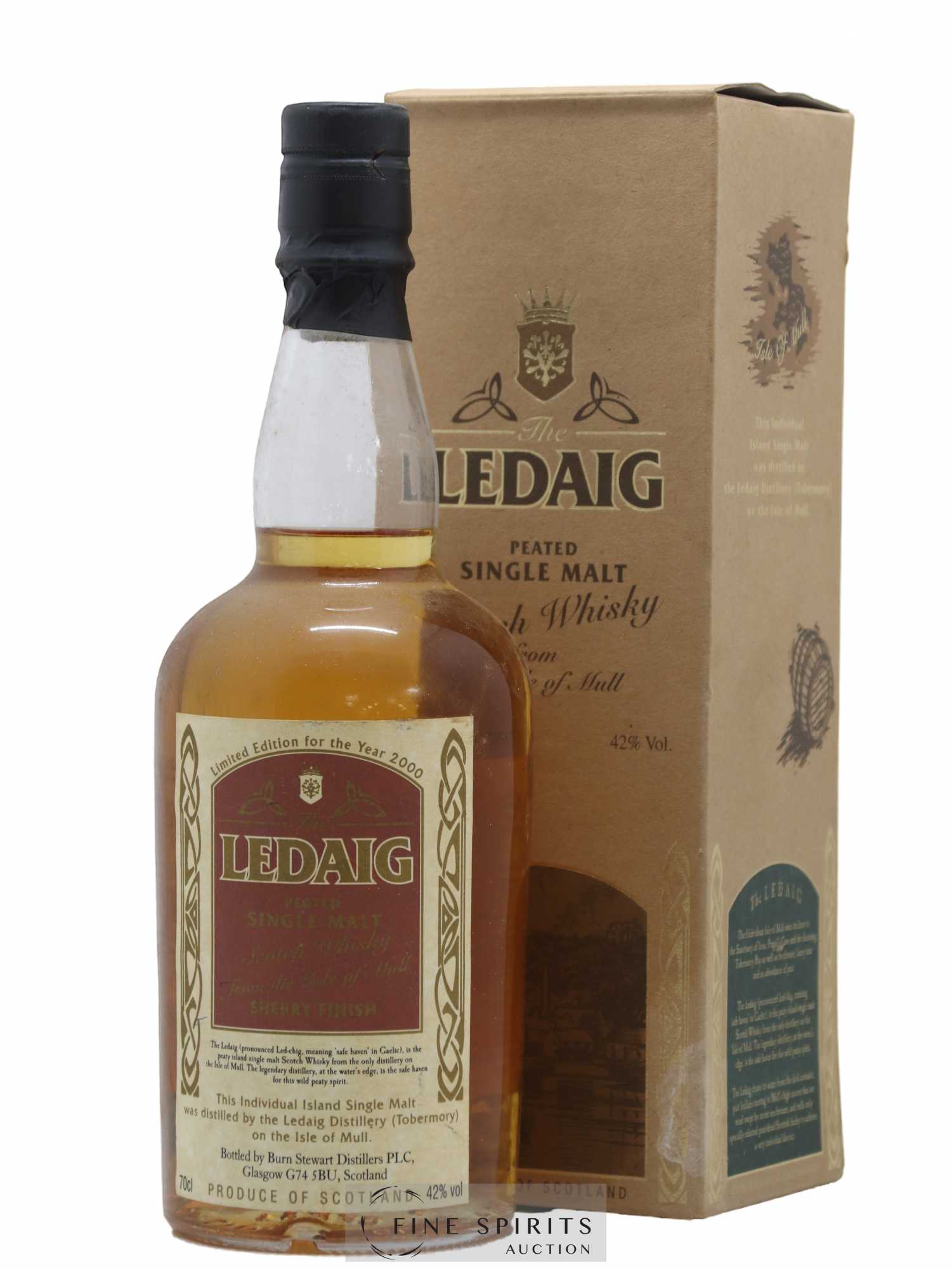 Ledaig Burn Stewart Peated - Lot de 1 bouteille - 0