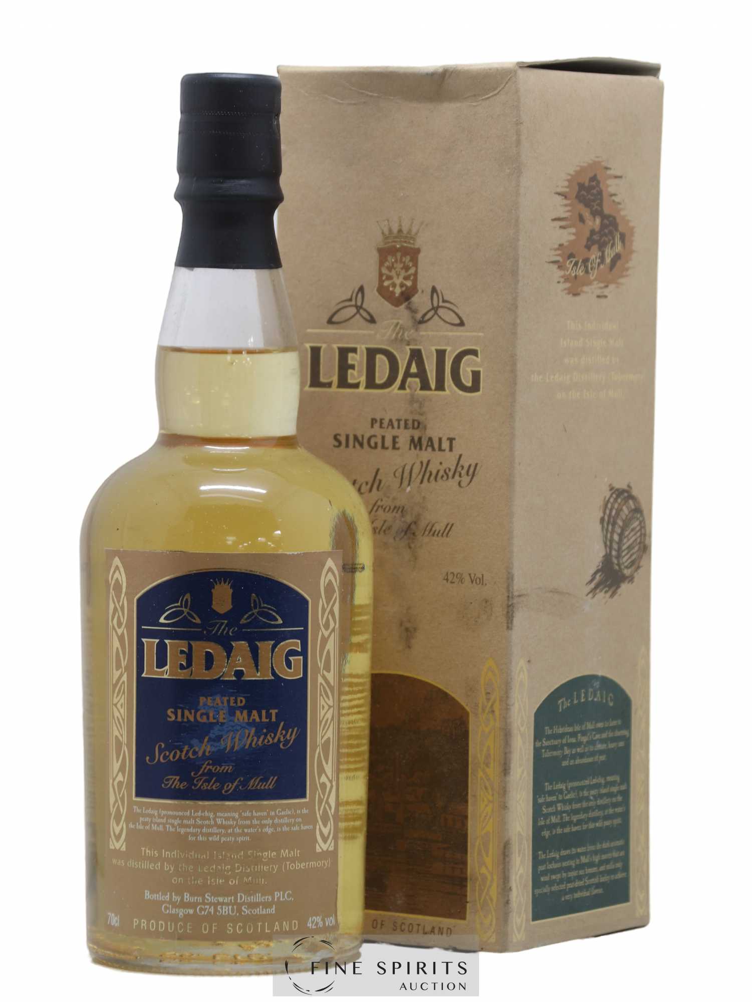 Ledaig Burn Stewart Peated - Lot de 1 bouteille - 0