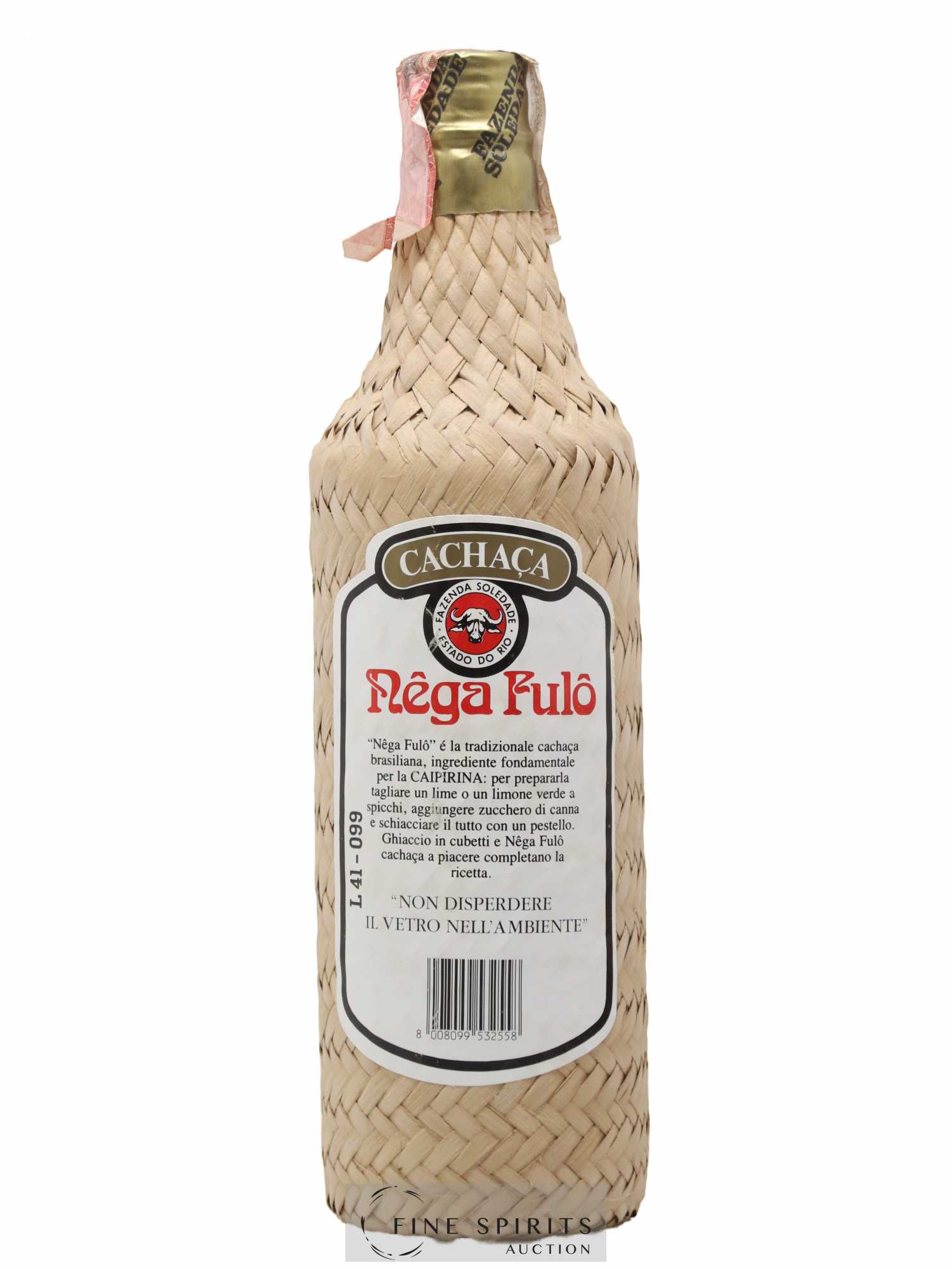 Mêga Fulô Of. Aguardante de Cana UDV Italia Import  (sans prix de réserve) - Lot de 1 bouteille - 1