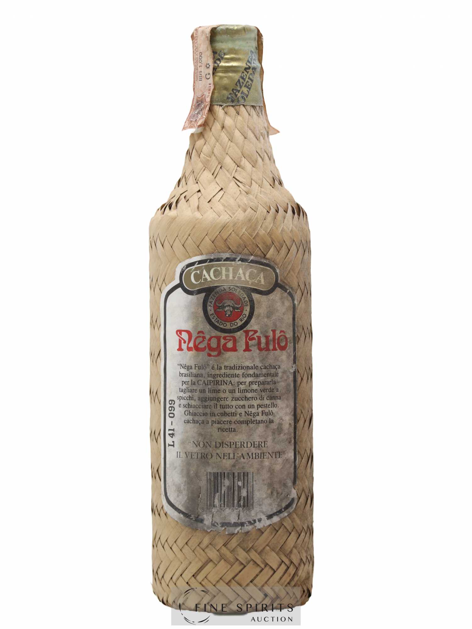 Mêga Fulô Of. Aguardante de Cana UDV Italia Import (sans prix de réserve) - Lot de 1 bouteille - 1