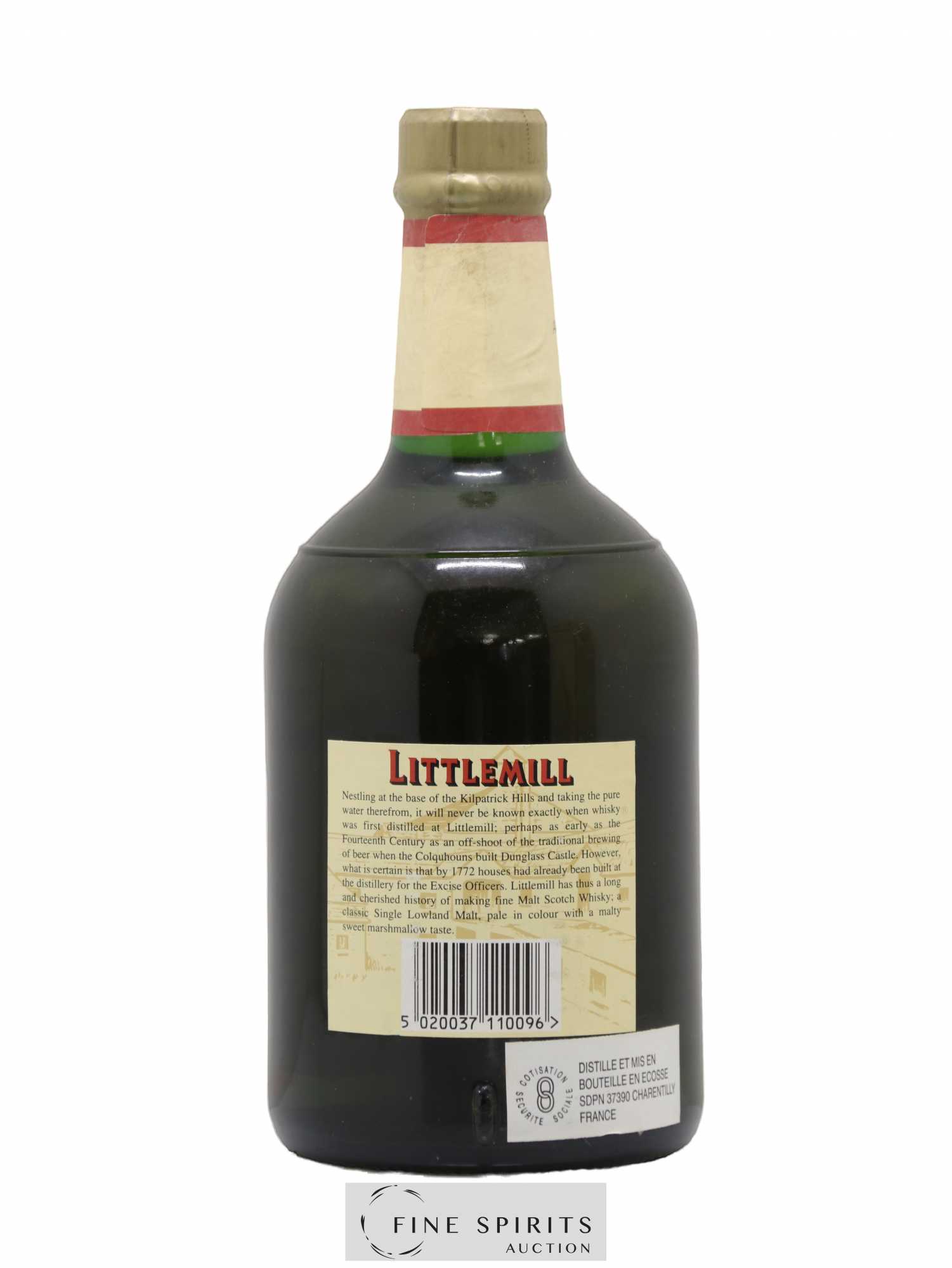 Littlemill 8 years Of. Dumpy Bottle - Posten von 1 Flasche - 2