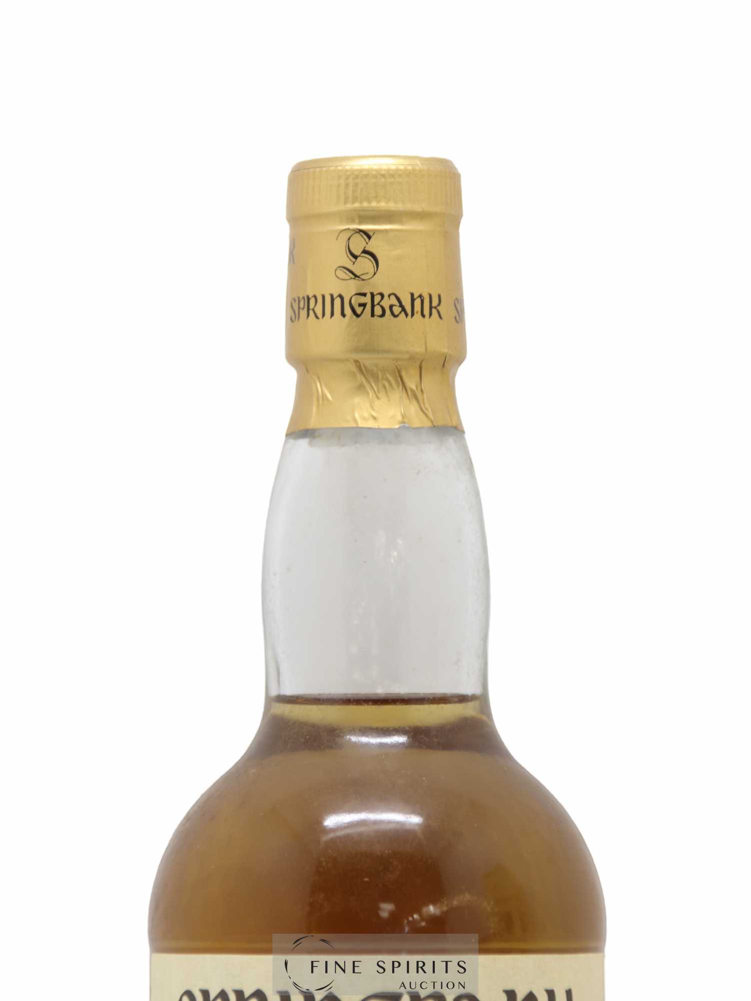 Springbank 15 years Of. Parchment Label - Posten von 1 Flasche - 3