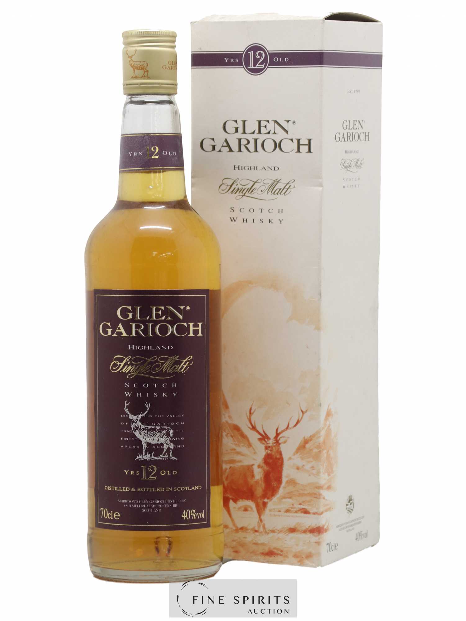 Glen Garioch 12 years Of. - Lot of 1 bottle - 0