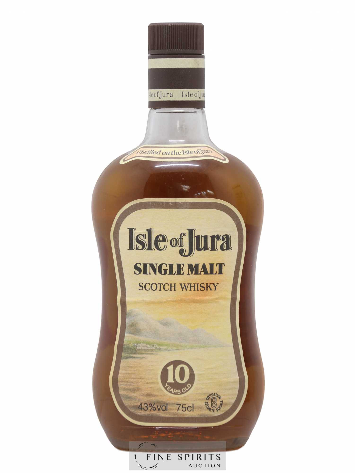 Isle of Jura 10 years Of. France Import - Lotto di 1 bottiglia - 1