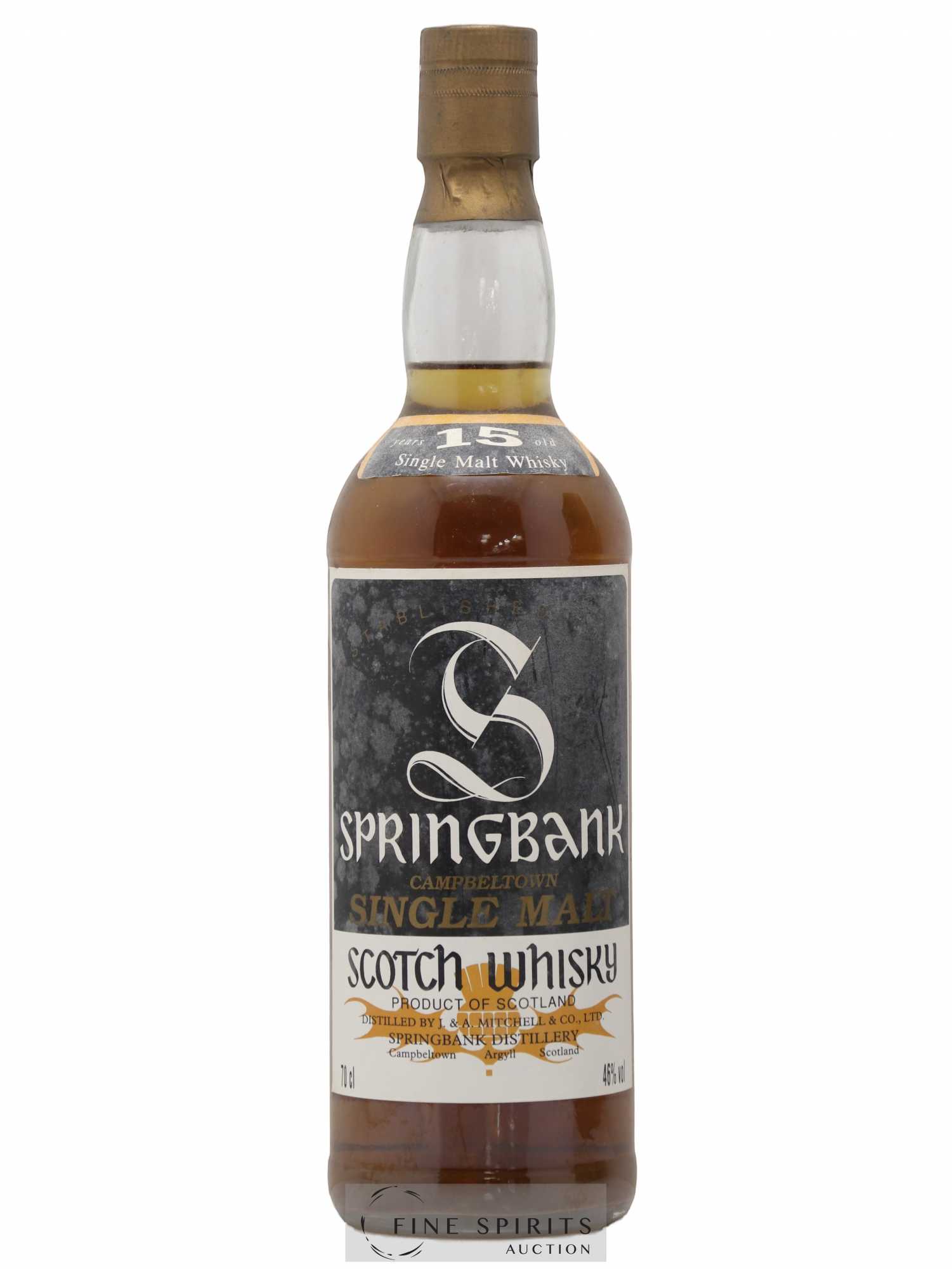 Springbank 15 years Of. Black Label - Posten von 1 Flasche - 1