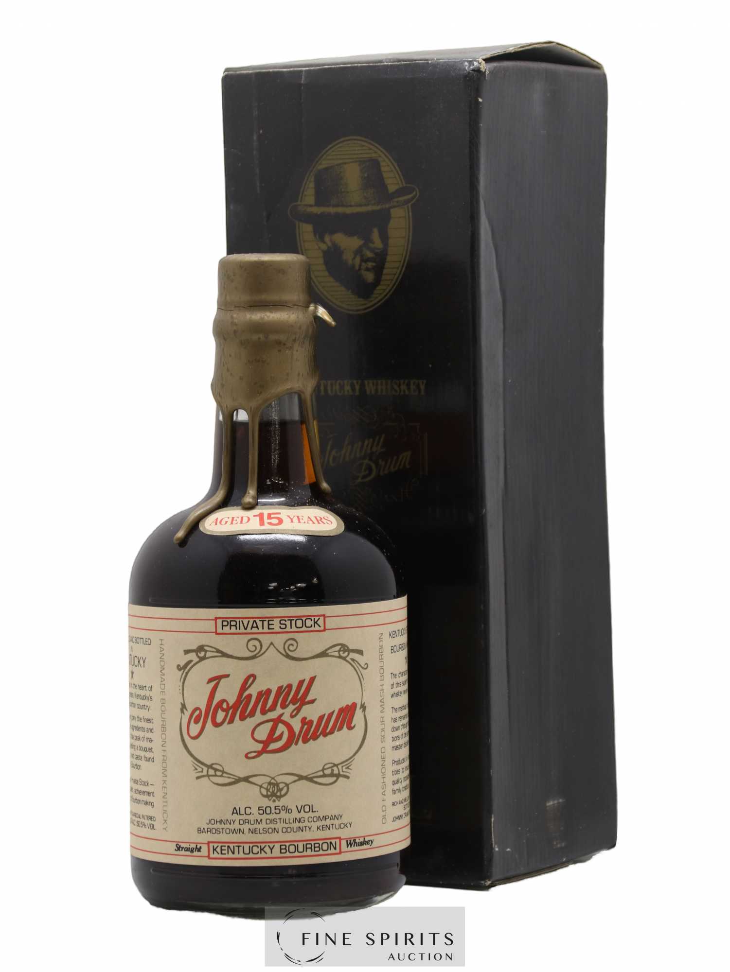 Johnny Drum 15 years Of. Private Stock - Lot de 1 bouteille - 0