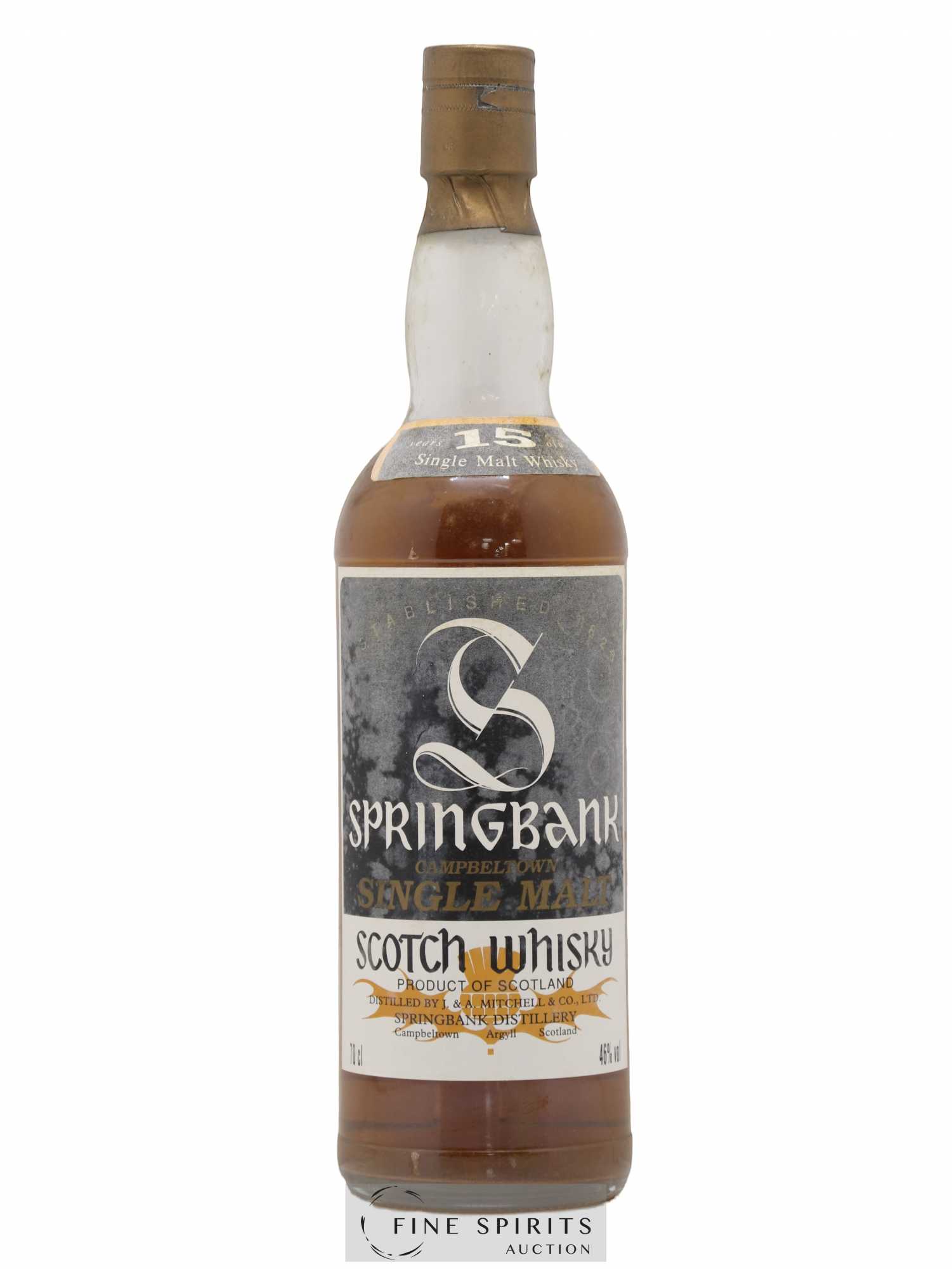 Springbank 15 years Of. Black Label - Posten von 1 Flasche - 1