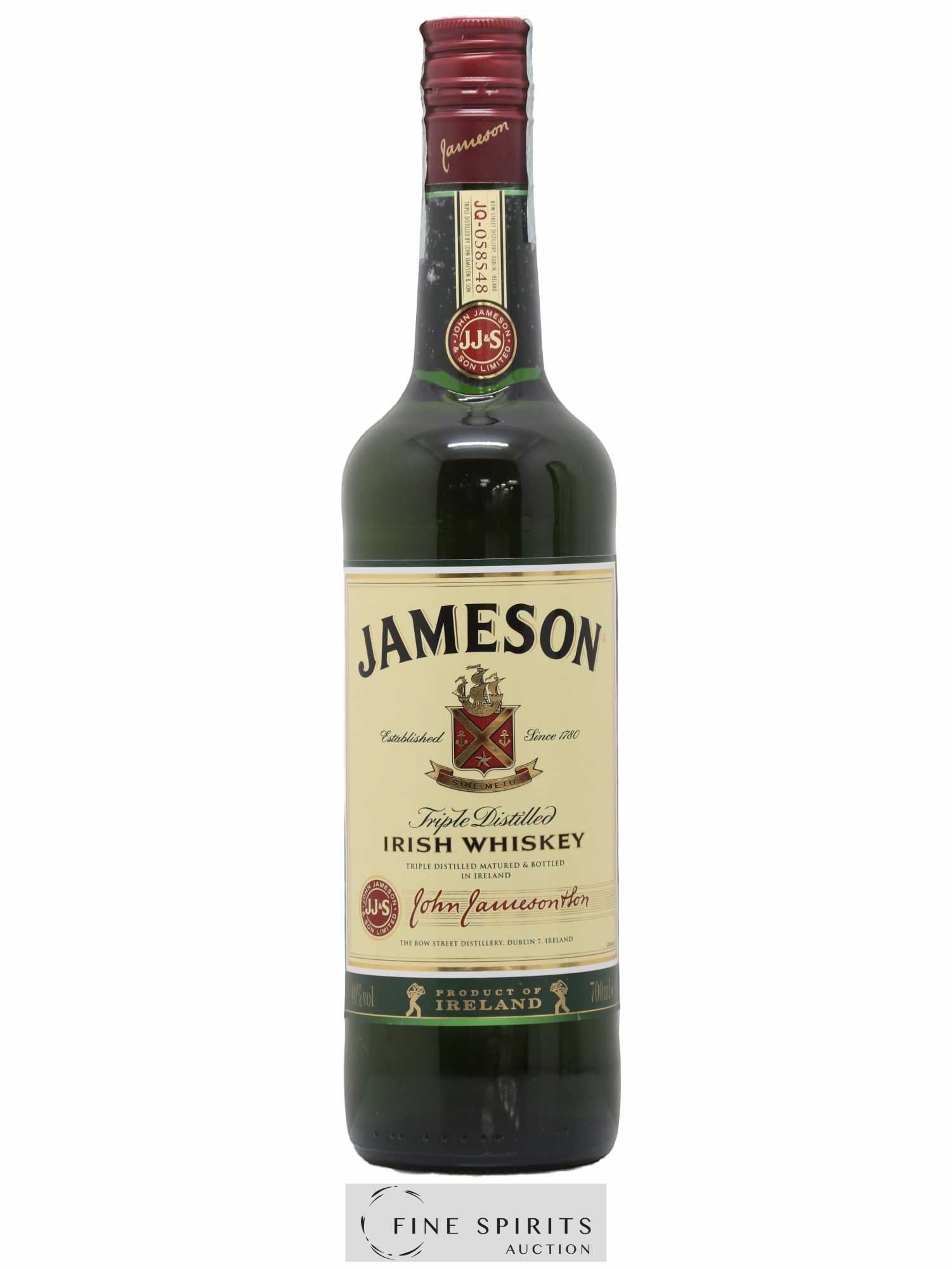 Jameson Of. Triple Distilled - Posten von 1 Flasche - 1