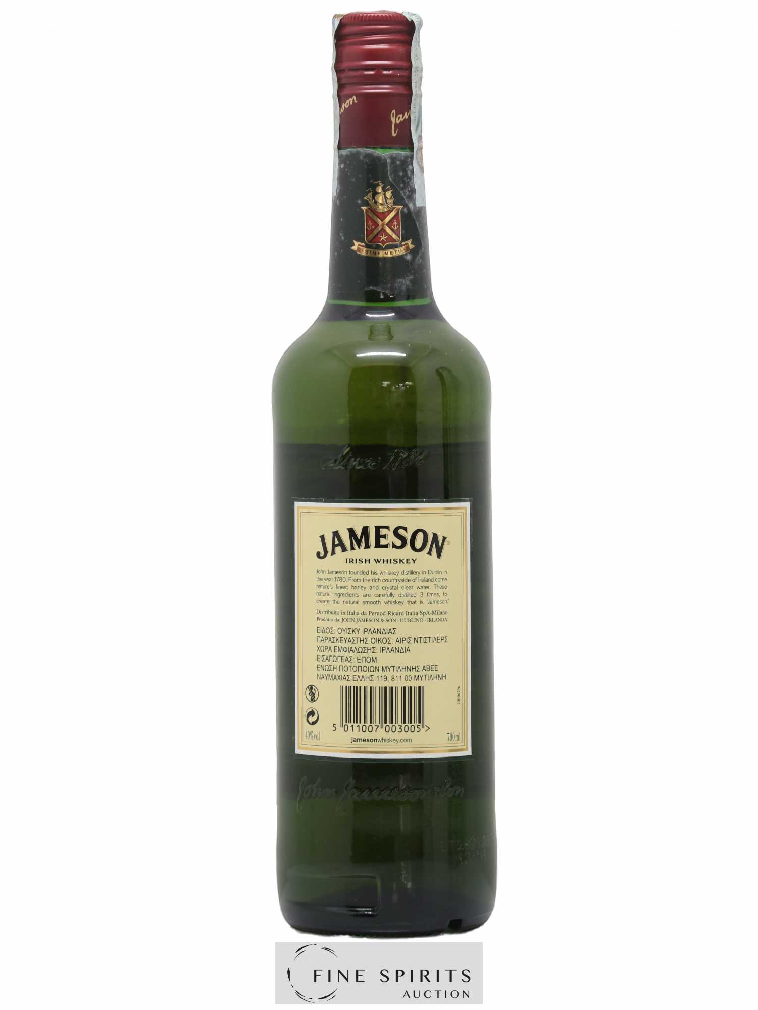 Jameson Of. Triple Distilled - Posten von 1 Flasche - 2