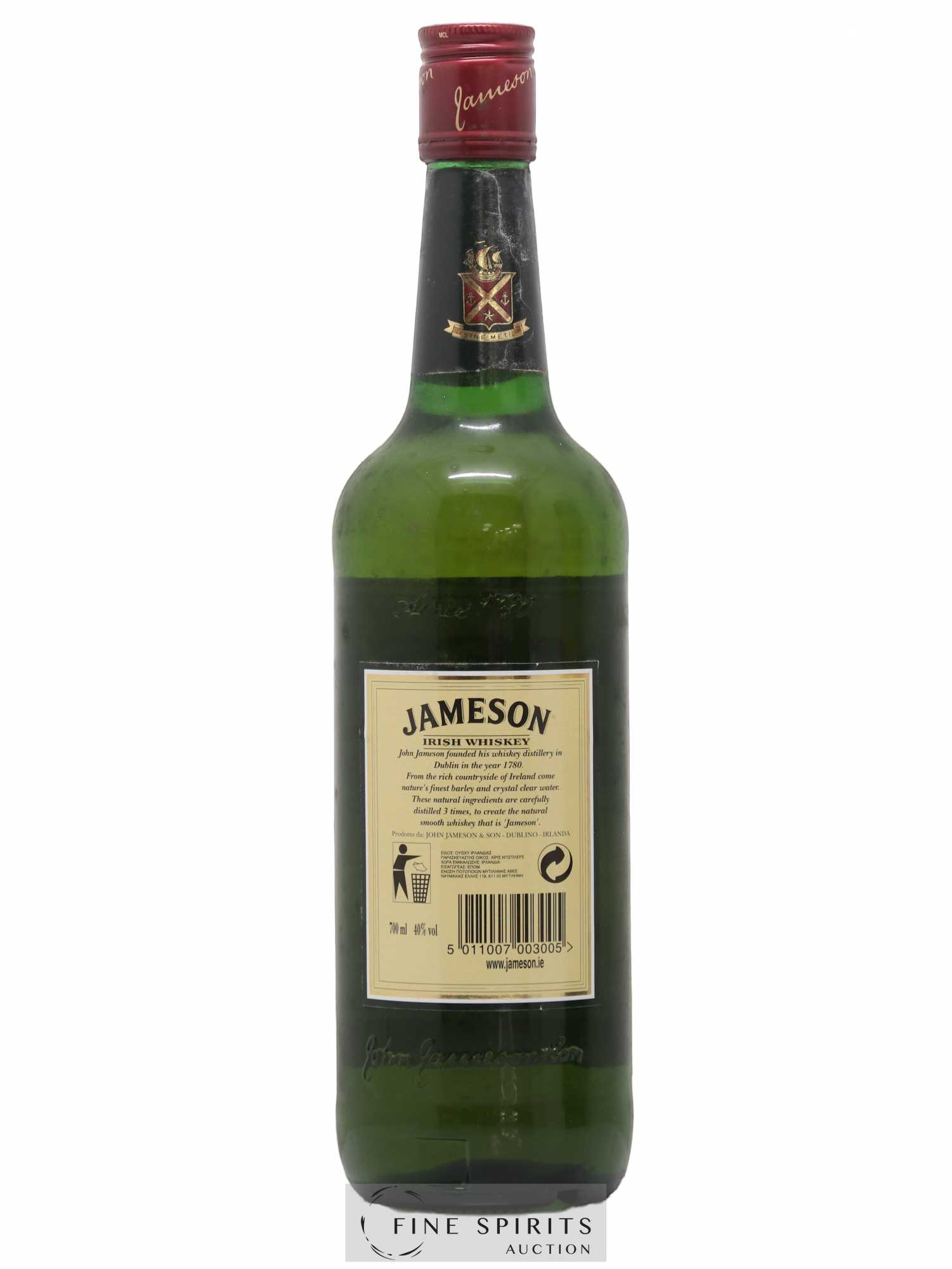 Jameson Of. Triple Distilled - Posten von 1 Flasche - 2