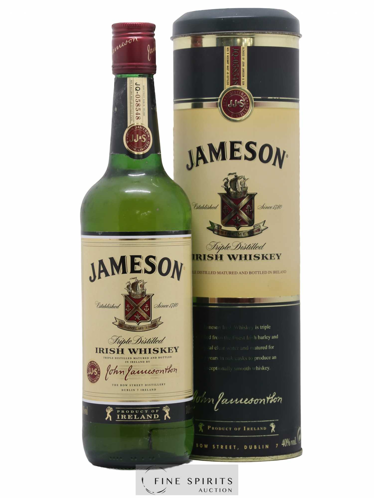 Jameson Of. Triple Distilled - Posten von 1 Flasche - 0